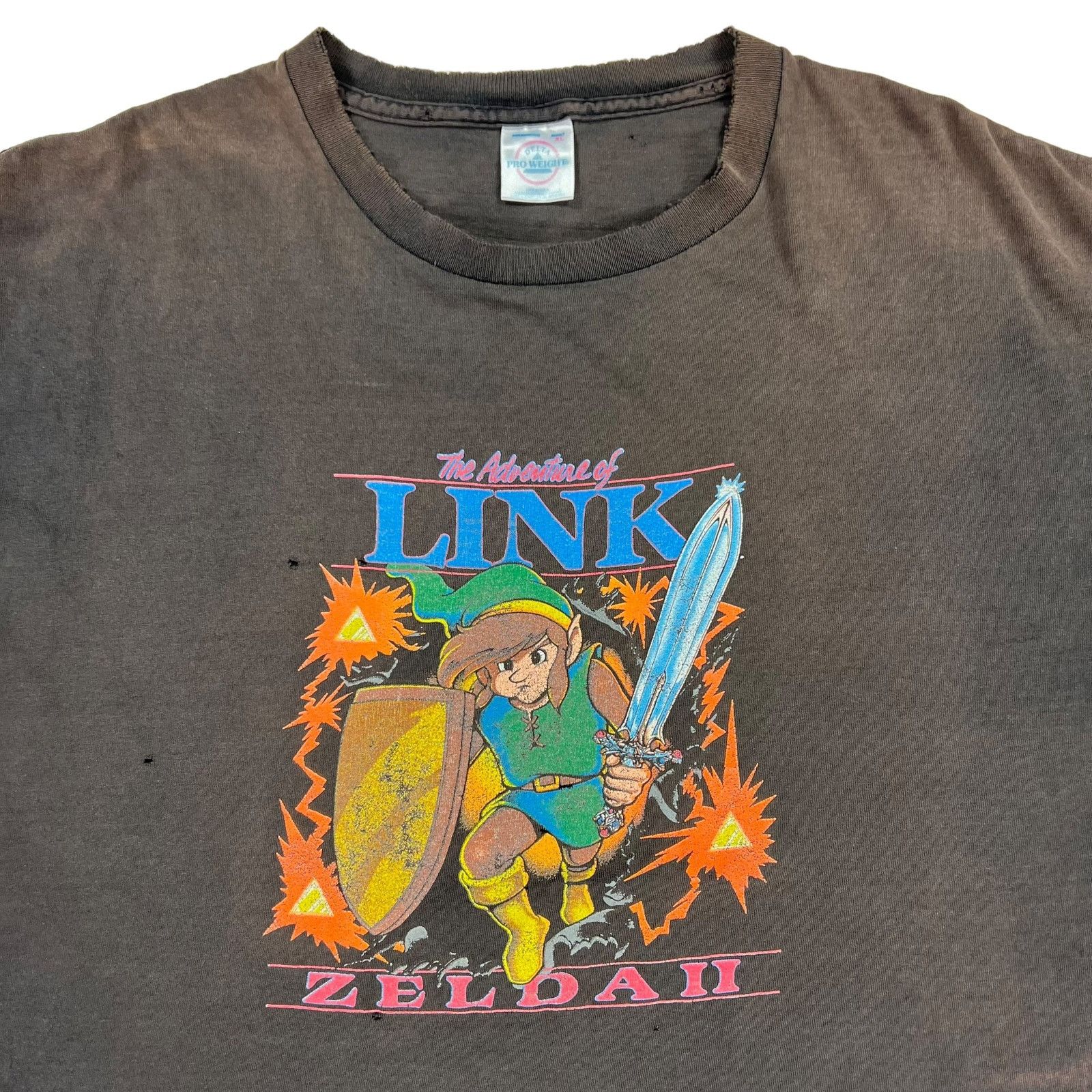 Delta × Vintage Vintage Y2K The Adventure of Link Zelda II video game tee Size US XL / EU 56 / 4 - 5 Thumbnail