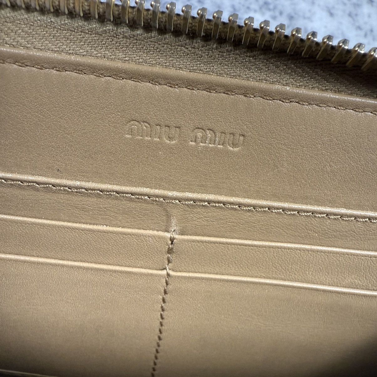 Miu Miu Miu Miu Leather Wallet Size ONE SIZE - 8 Thumbnail