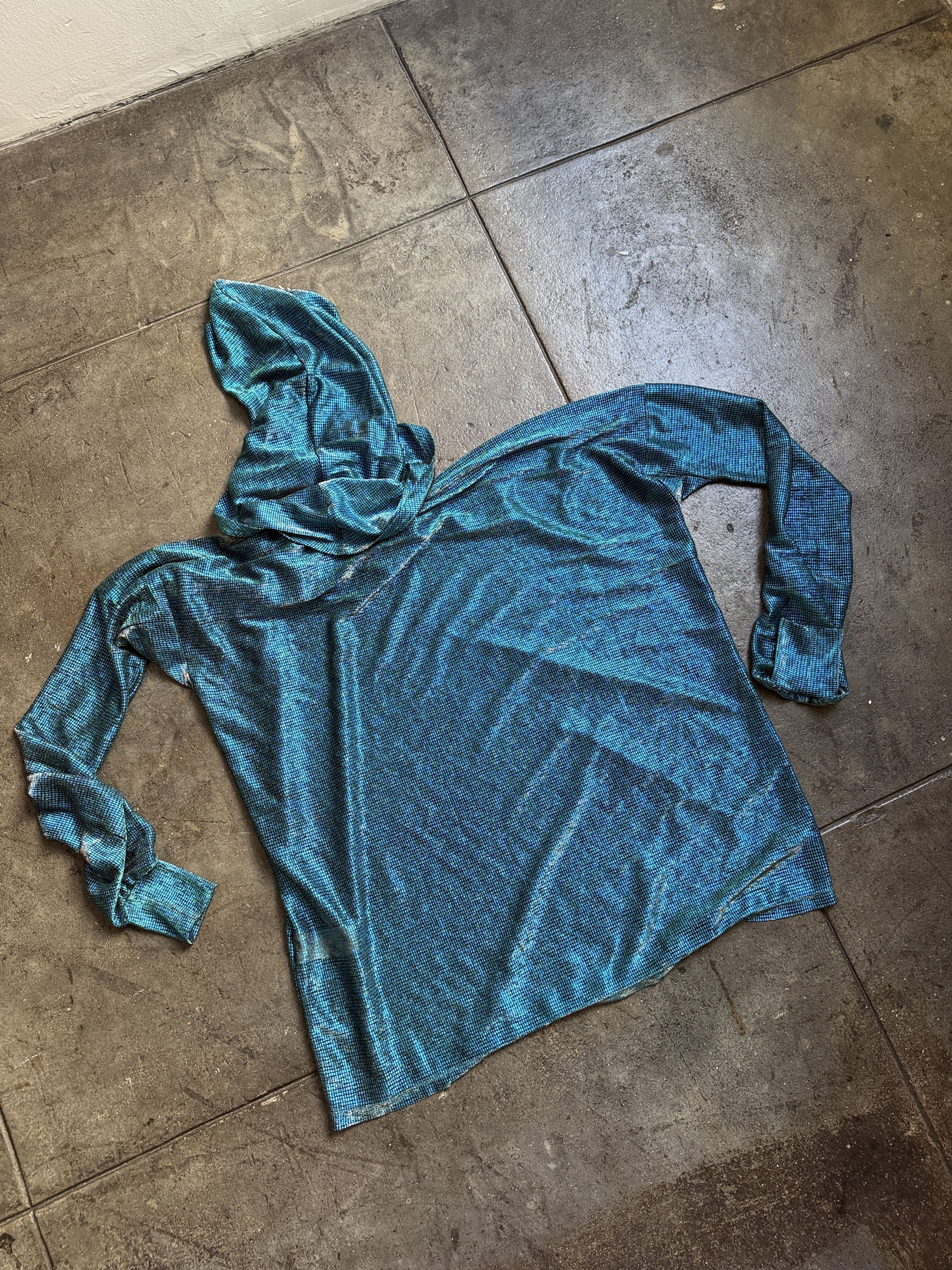 Vivienne Westwood 2018 Metallic Fiber Andreas Kronthaler Iridescent Hoodie Size US M / EU 48-50 / 2 - 3 Thumbnail