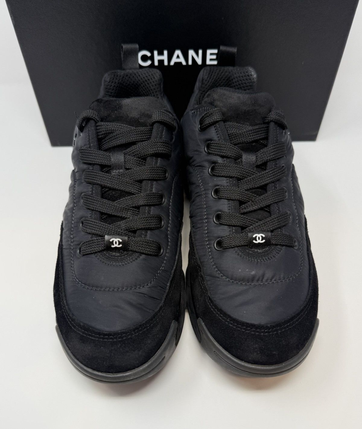 Chanel Chanel CC Low Top Nylon Sneaker Size US 9 / EU 42 - 2 Thumbnail
