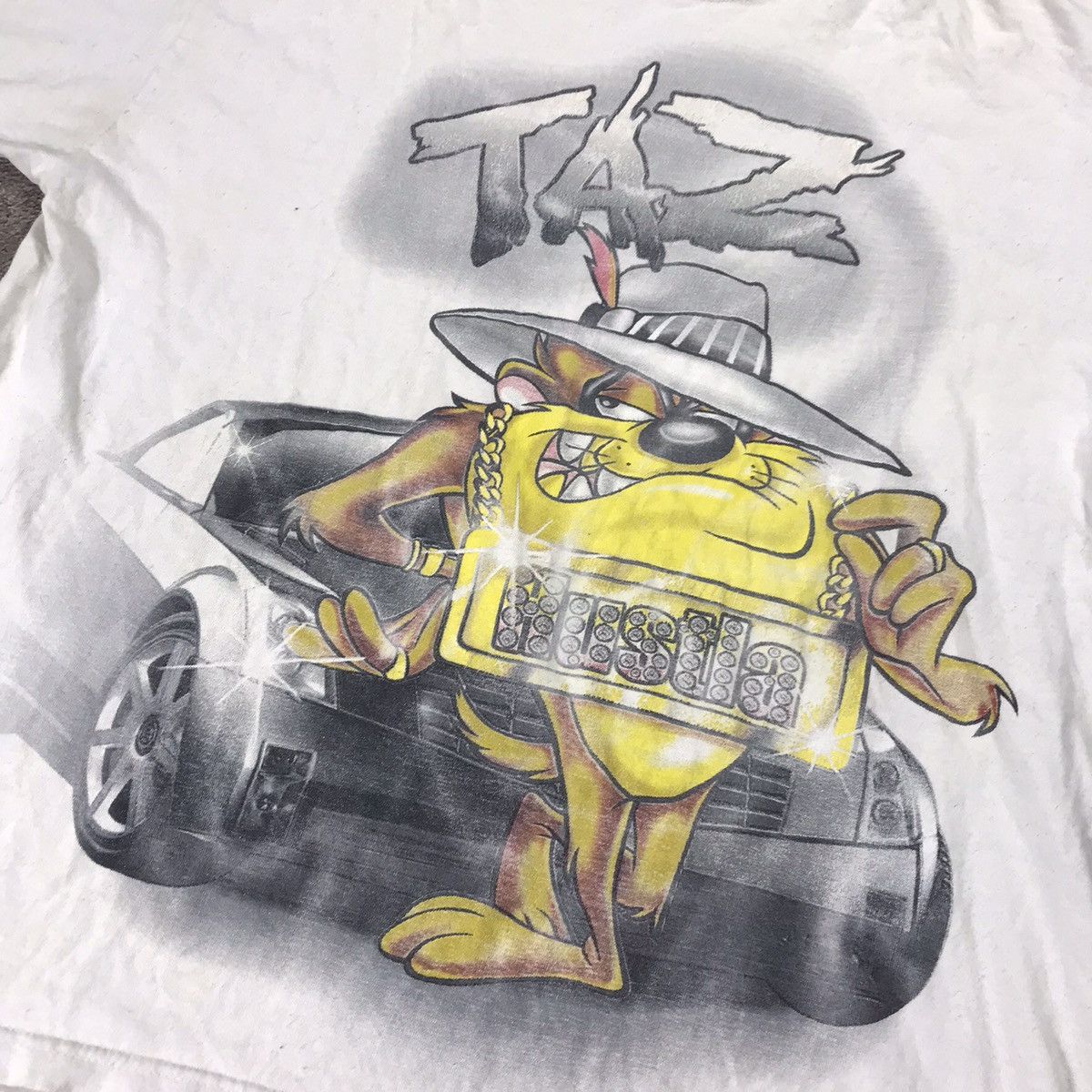 Vintage Vintage Y2K Warner Bros Taz Graphic Tee Skate Streetwear M Size US M / EU 48-50 / 2 - 3 Thumbnail
