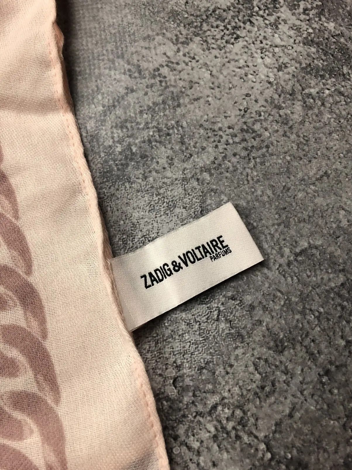 Zadig & Voltaire ZADIG&VOLTAIRE Parfumes Y2k Butterflies/Skull Logo Scarf Size ONE SIZE - 3 Thumbnail