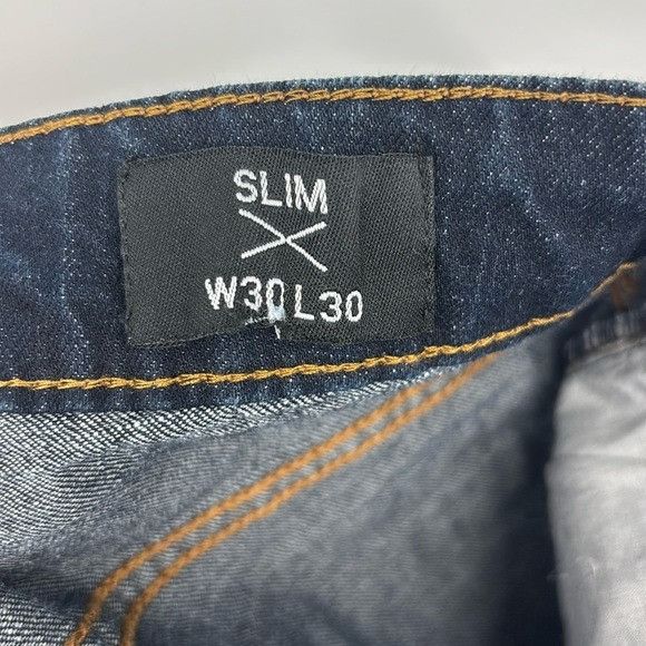Ring Of Fire Ring of Fire Slim Fit Dark Wash Jeans Men’s 30” x 30” Blue Size US 30 / EU 46 - 7 Thumbnail