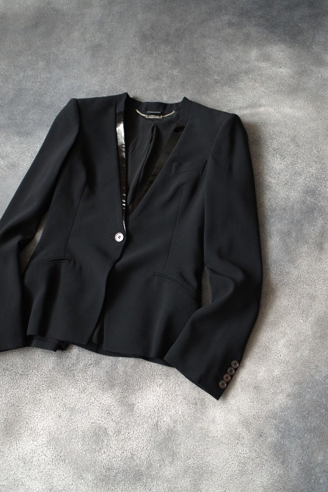 Alexander McQueen A/W 2007 Alexander McQueen “Witches” Blazer Jacket Vintage Size S / US 4 / IT 40 - 4 Thumbnail
