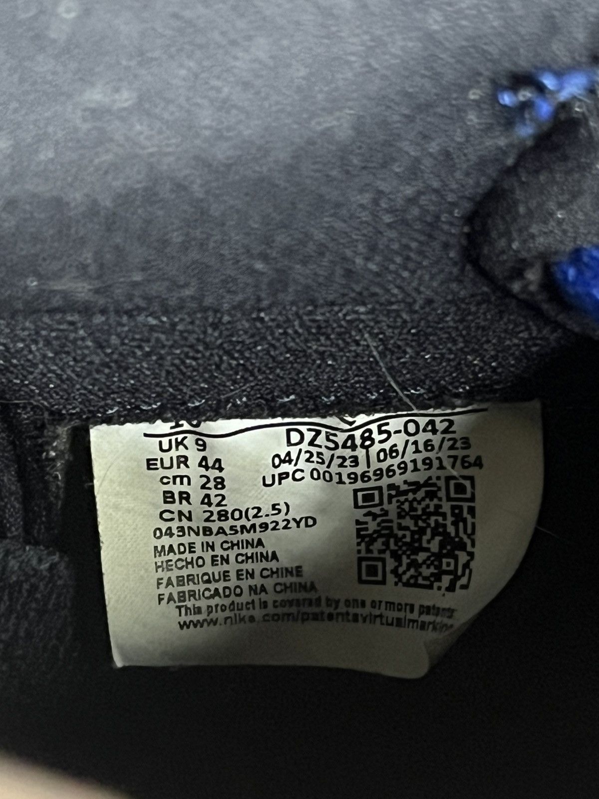 Jordan Brand Jordan 1 High Royal Reimagined Size US 10 / EU 43 - 6 Thumbnail