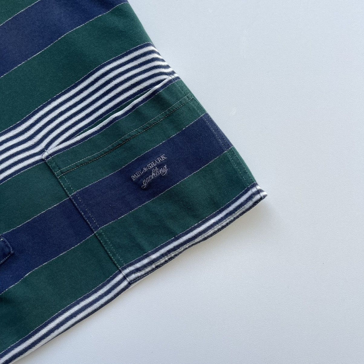Paul & Shark × Vintage Paul & Shark Yachting 90’s Vintage Stripe Cotton Polo Shirt Size US XL / EU 56 / 4 - 6 Thumbnail