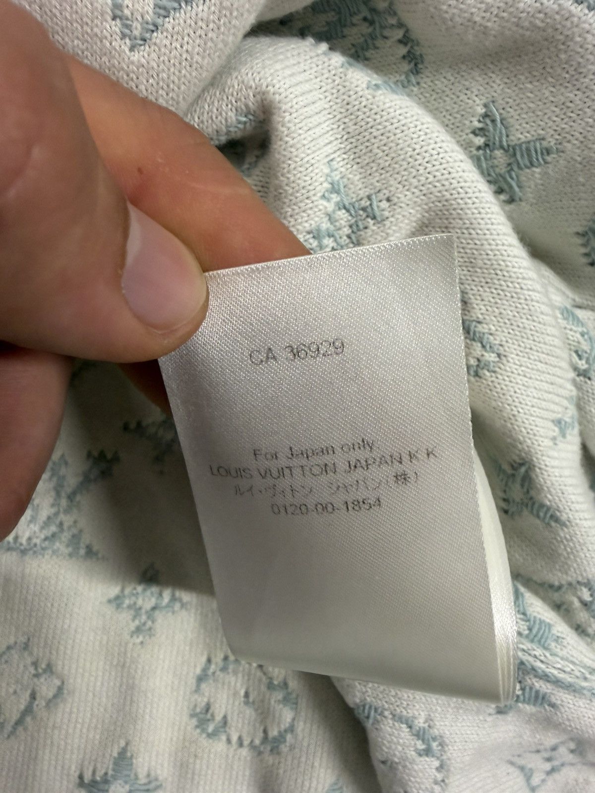 Louis Vuitton Louis Vuitton Gradient Monogram Baby Blue Hoodie Size US L / EU 52-54 / 3 - 20 Thumbnail