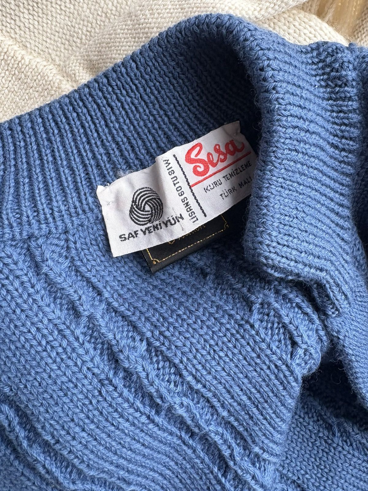 Vintage Vintage wool cardigan Size L / US 10 / IT 46 - 14 Thumbnail