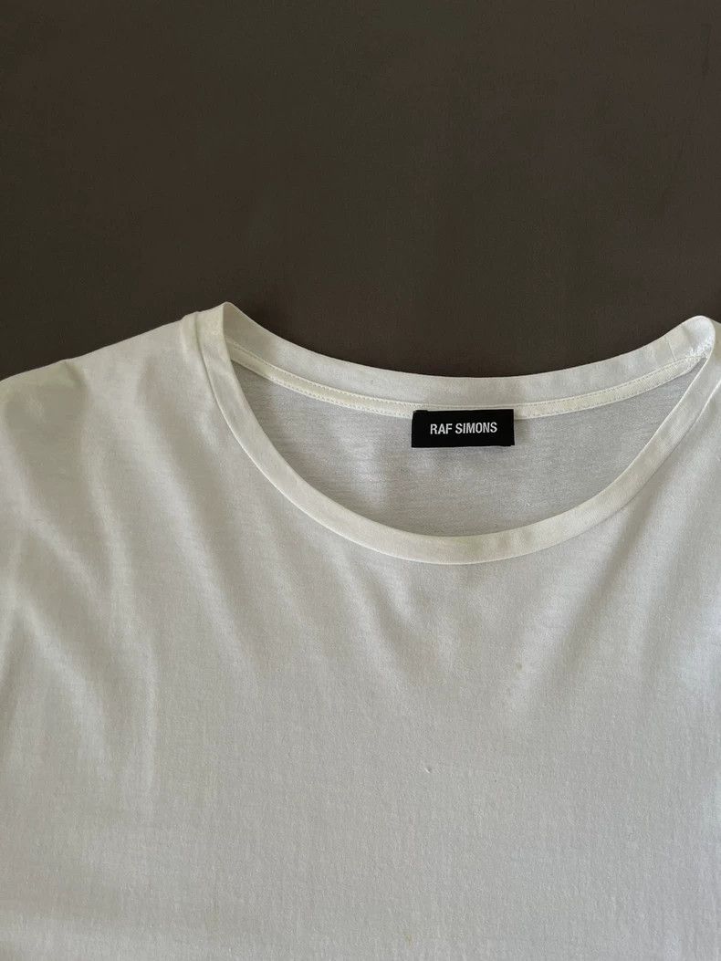 Raf Simons Raf simons White short-sleeved T-shirt Size US L / EU 52-54 / 3 - 5 Thumbnail