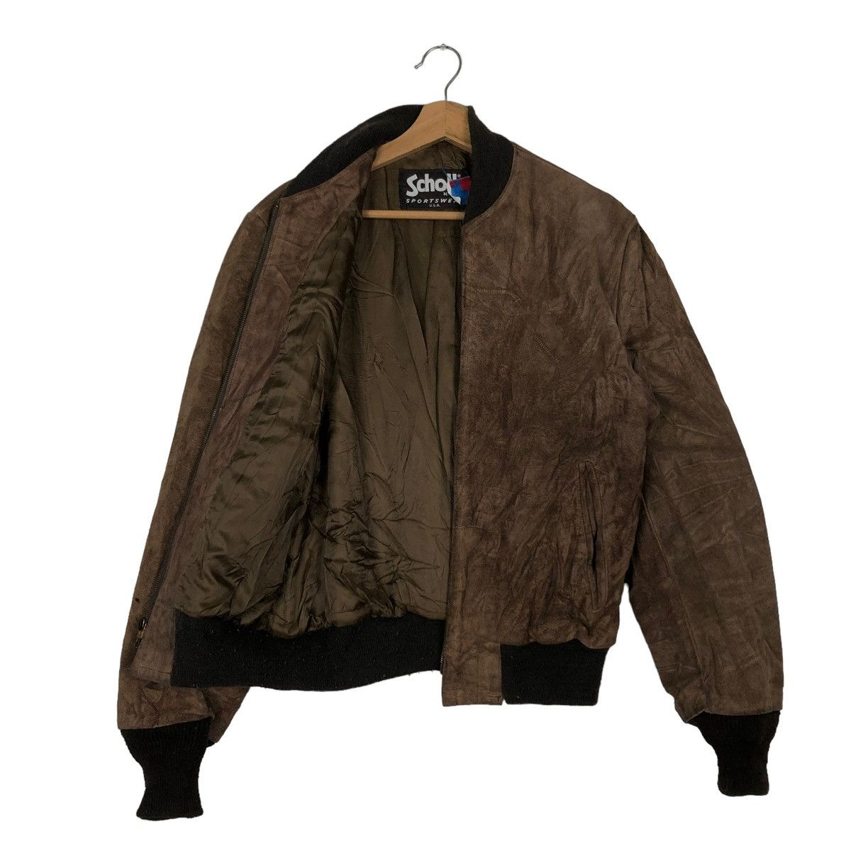 Schott 🔥VINTAGE SCHOTT LEATHER JACKET Size US M / EU 48-50 / 2 - 2 Thumbnail