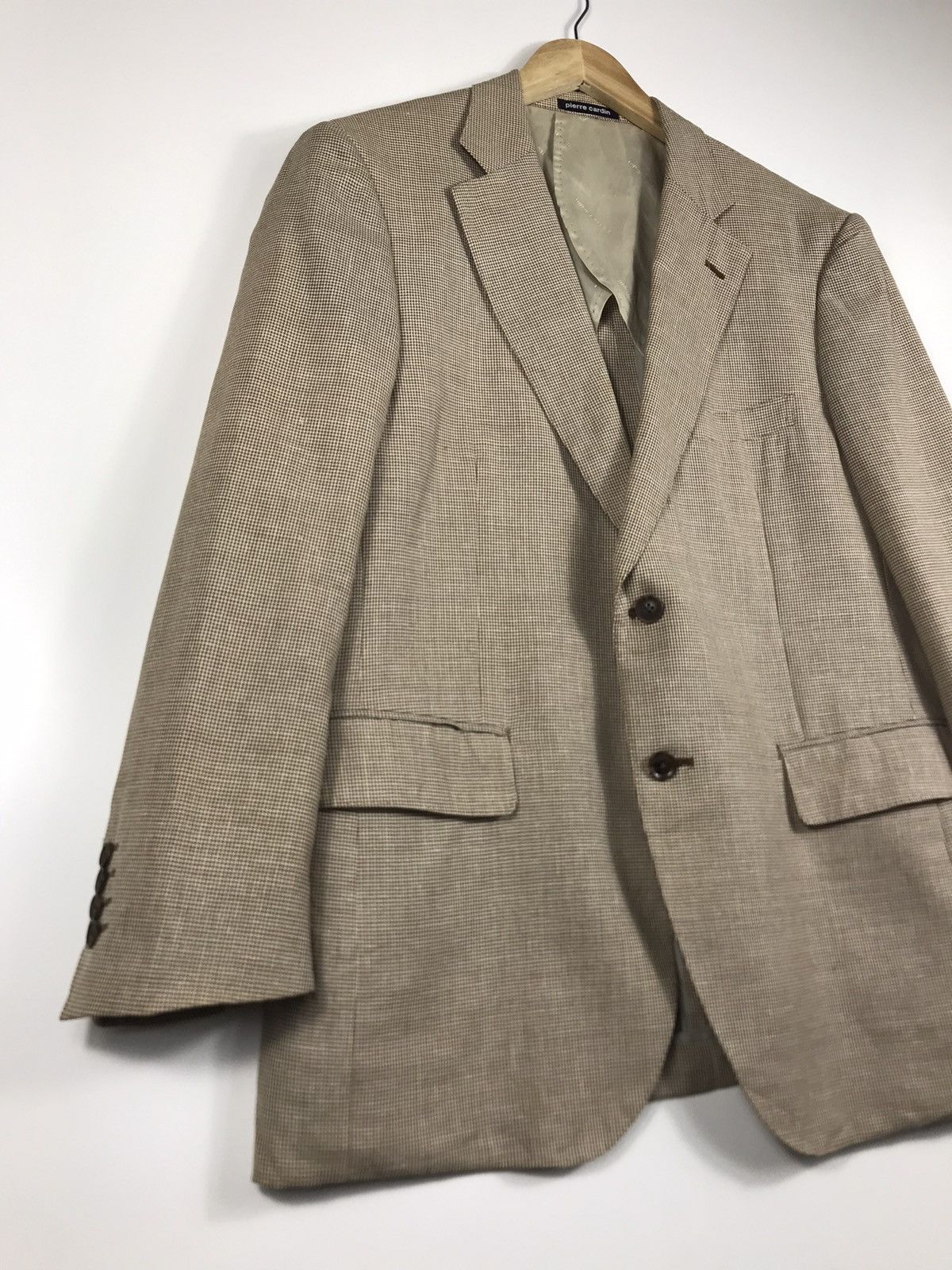 Pierre Cardin × Vintage ⚡️Vintage Pierre Cardin Paris Wool Single Breast Coat Blazer Size 48L - 2 Thumbnail