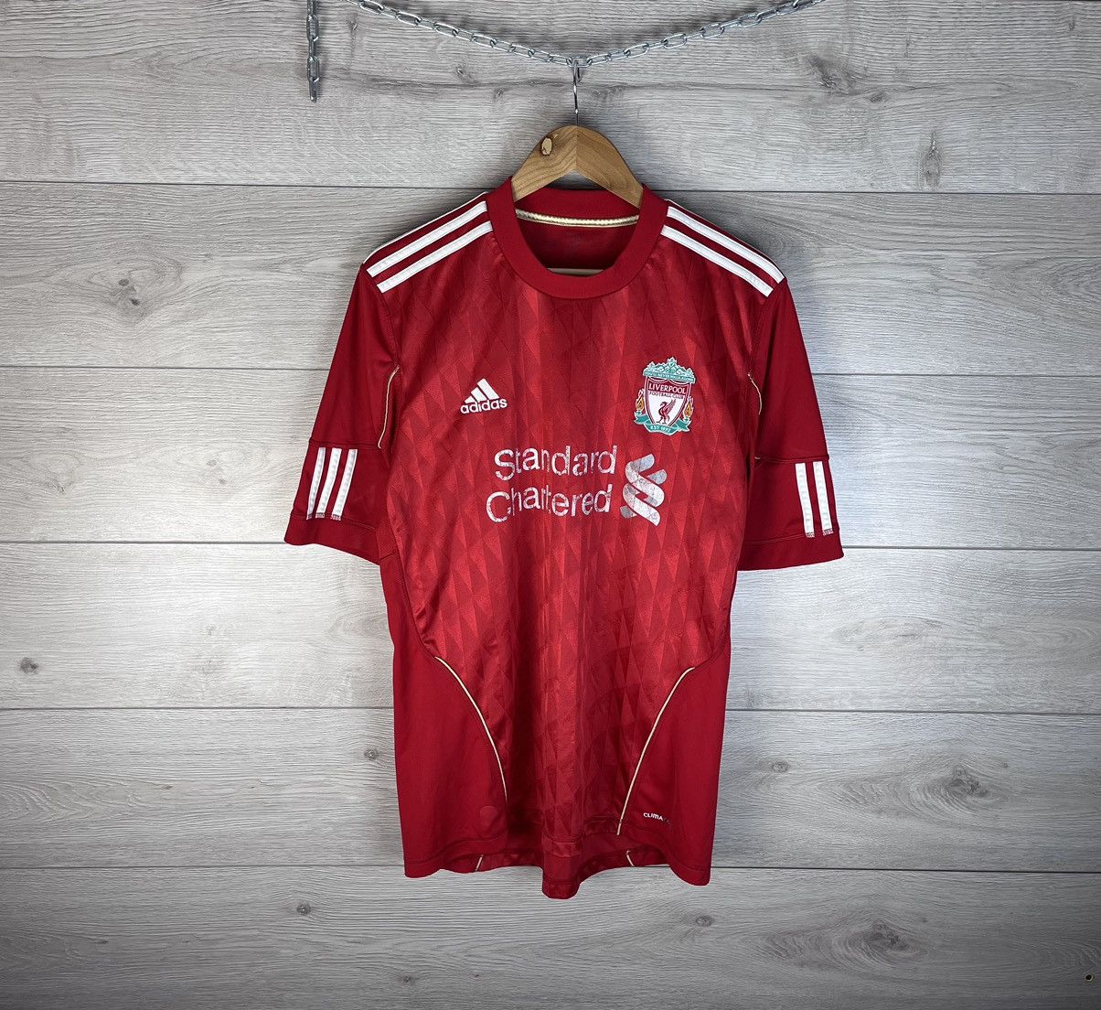 Adidas Vintage men soccer shirts Adidas FC Liverpool size L #7 SYM Size US L / EU 52-54 / 3 - 1 Thumbnail