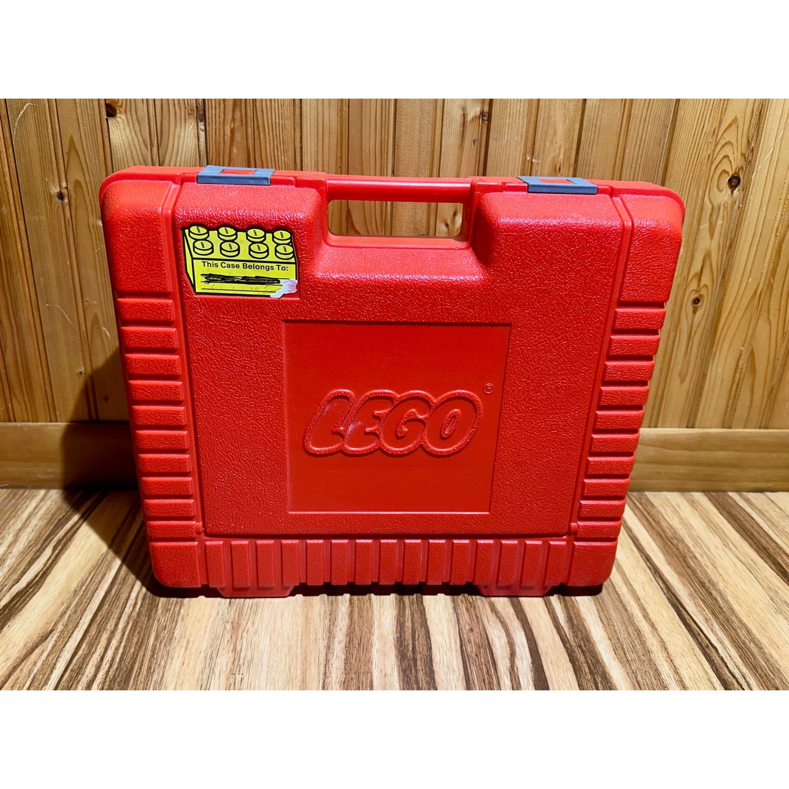 VintageLEGO 1985 RedPlastic StorageCarrying Case 15