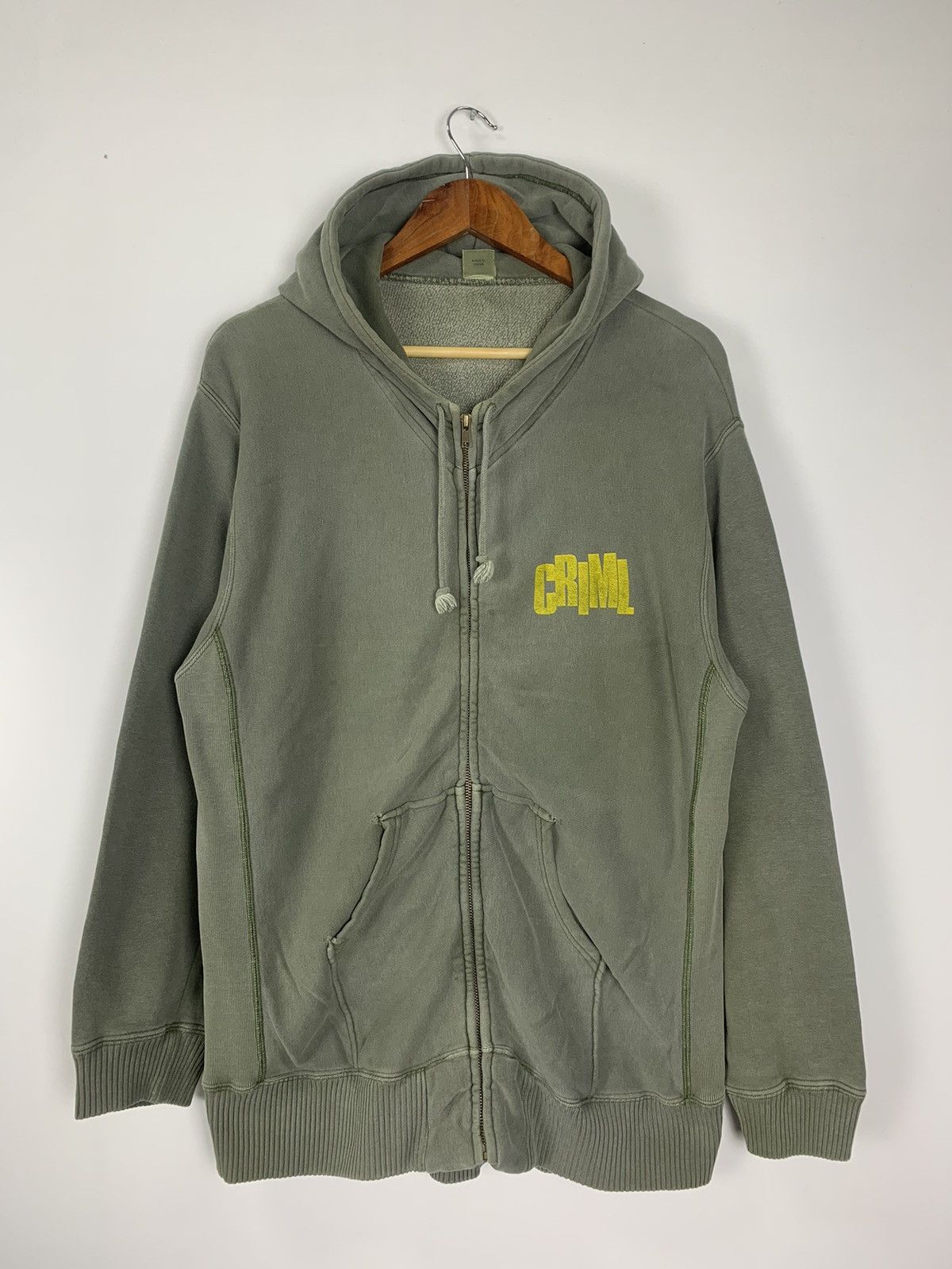 Japanese Brand × Vintage Vintage Lock Heaven zipper hoodie Size US L / EU 52-54 / 3 - 2 Thumbnail