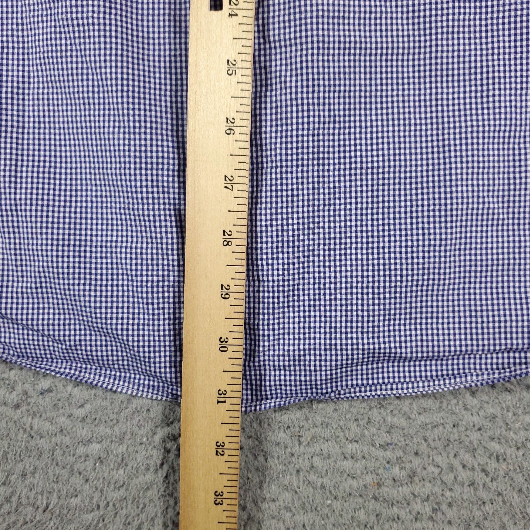 Vineyard Vines VINEYARD VINES Shirt XL Purple Check Button-Up Long Sleeve Mens Casual Preppy Size US XL / EU 56 / 4 - 6 Thumbnail