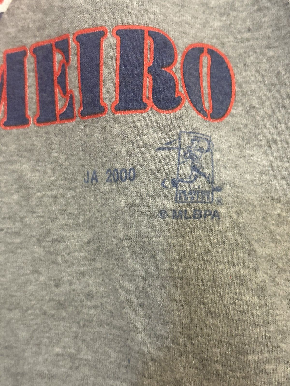MLB × Vintage Y2K Texas Rangers Rafael Palmeiro T Shirt Size US XL / EU 56 / 4 - 5 Thumbnail
