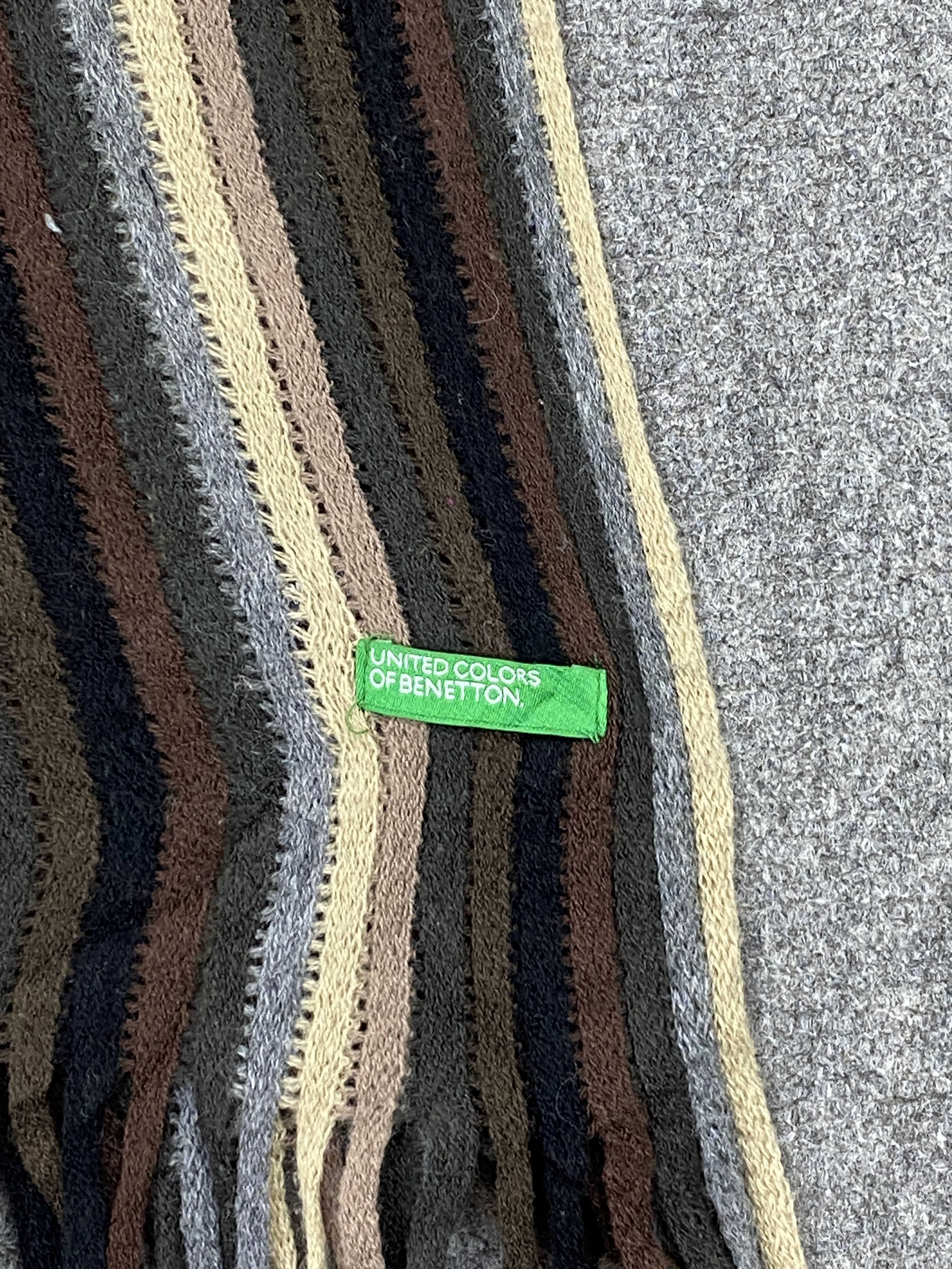 Benetton United Colors Of Benetton Scarf /Muffler /Neckwear - SC0053 Size ONE SIZE - 4 Thumbnail