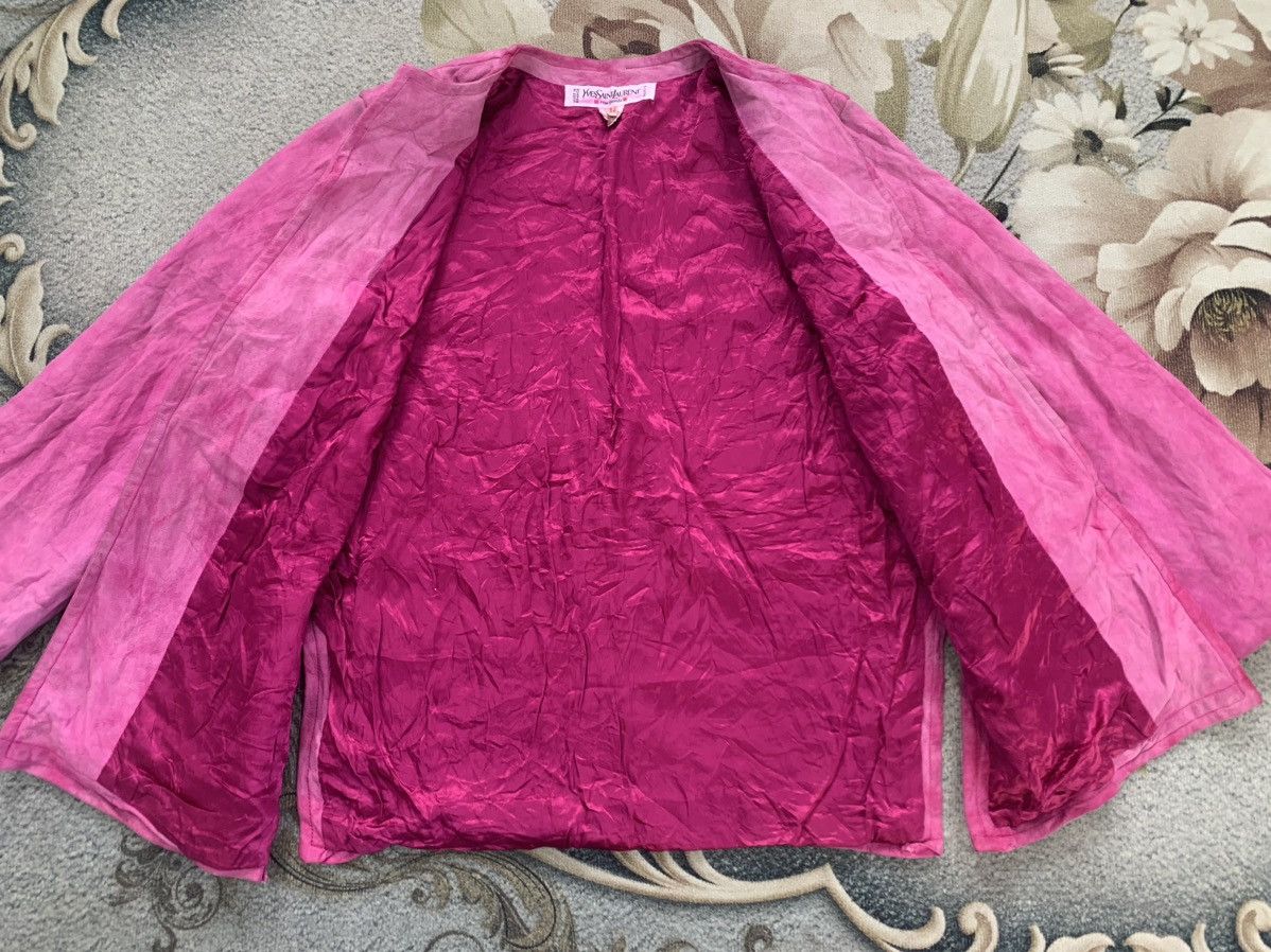 Yves Saint Laurent YSL Rive Gauche Velvet Lamb Cardigan Jacket Size XS / US 0-2 / IT 36-38 - 13 Thumbnail