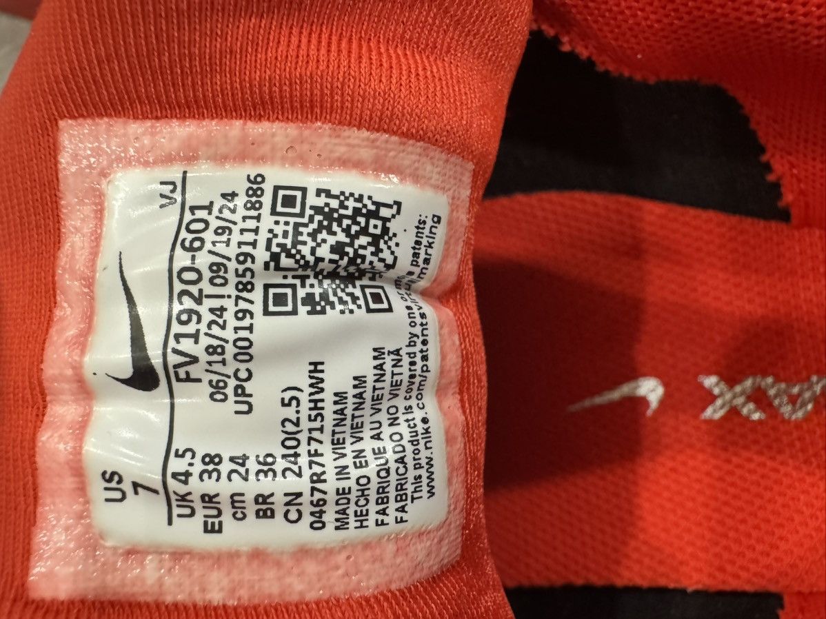 Nike Size 7- Nike Air Max Muse Habanero Red FV1920-601 Size US 7 / IT 37 - 7 Thumbnail
