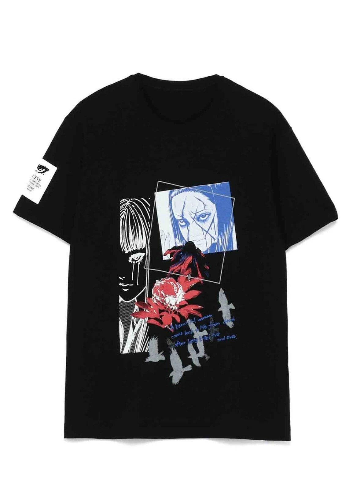 Yohji Yamamoto Junji Ito x Yohji Yamamoto "Tomie" Street Demon Tee Shirt Size US L / EU 52-54 / 3 - 1 Thumbnail