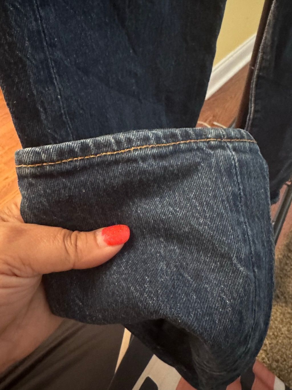 Levi's Levi's Premium Wedgie Straight Jeans XS Size 24" / US 00 / IT 34 - 9 Thumbnail