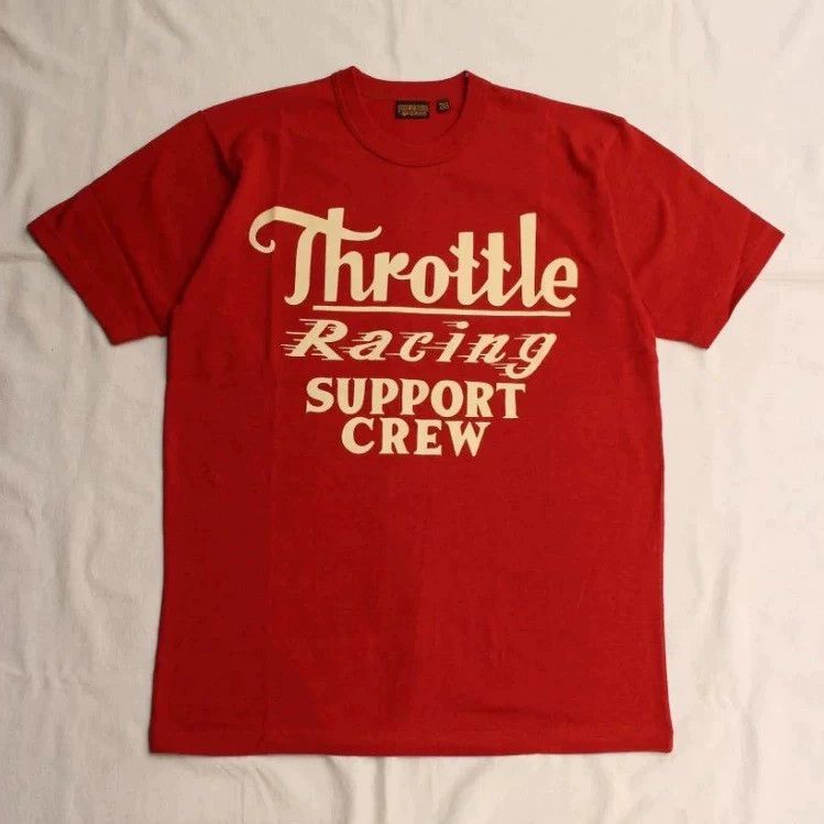 Freewheelers Throttle Racing Support Crew Vintage Short Sleeve Tee Size US M / EU 48-50 / 2 - 1 Thumbnail