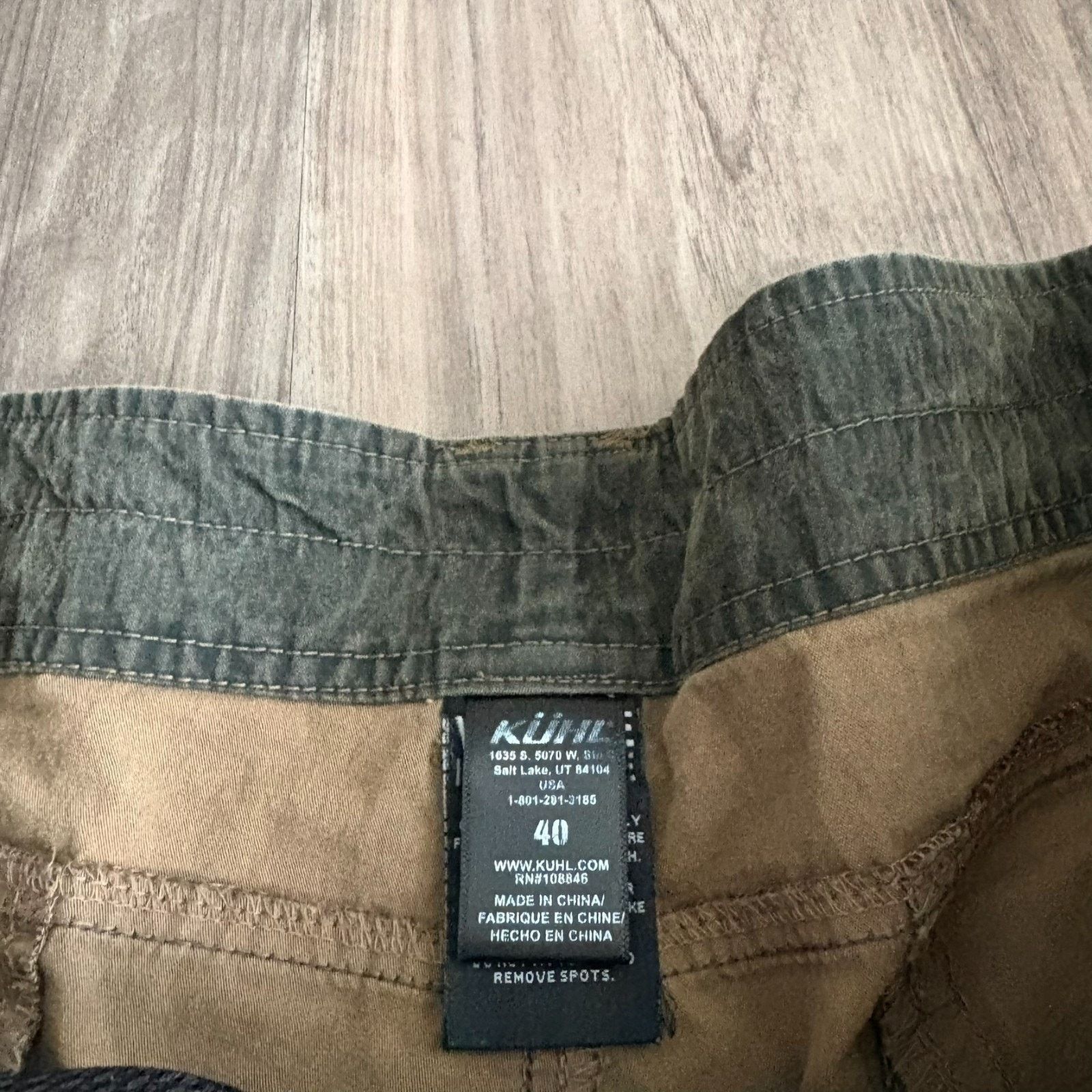 Kuhl KUHL Shorts Men's Size 40 Green Outdoor Hiking Active Size US 40 / EU 56 - 3 Thumbnail