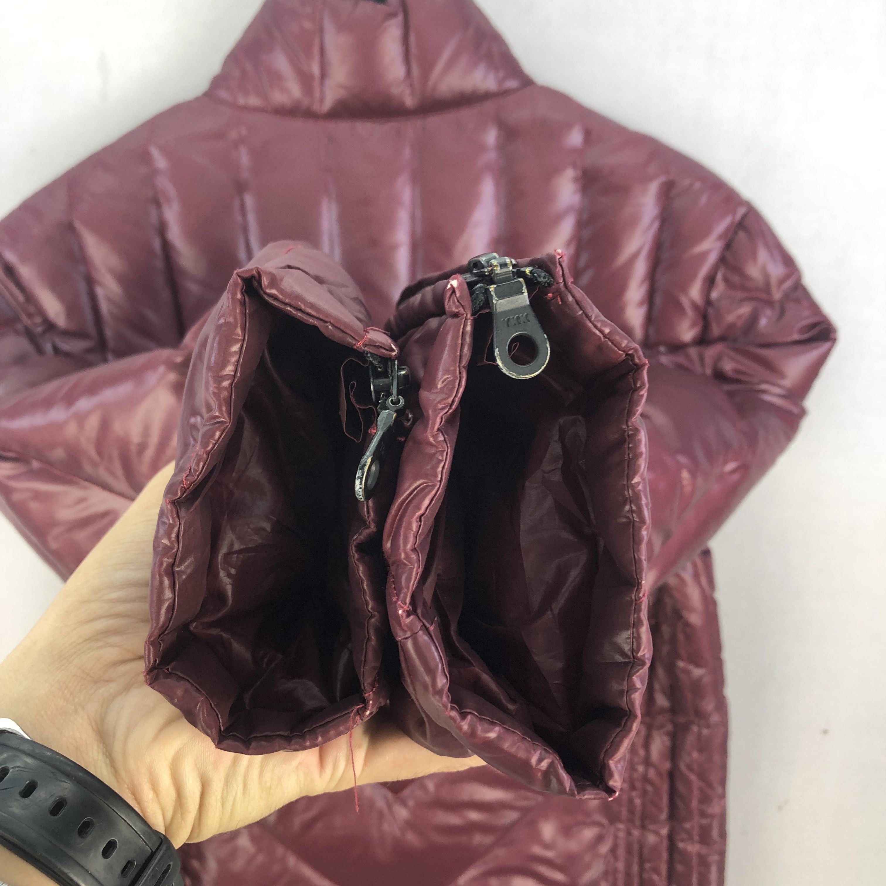 ABAHOUSE Vintage Japanese Brand Double Zip Puffer Down Jacket Size US XS / EU 42 / 0 - 12 Thumbnail