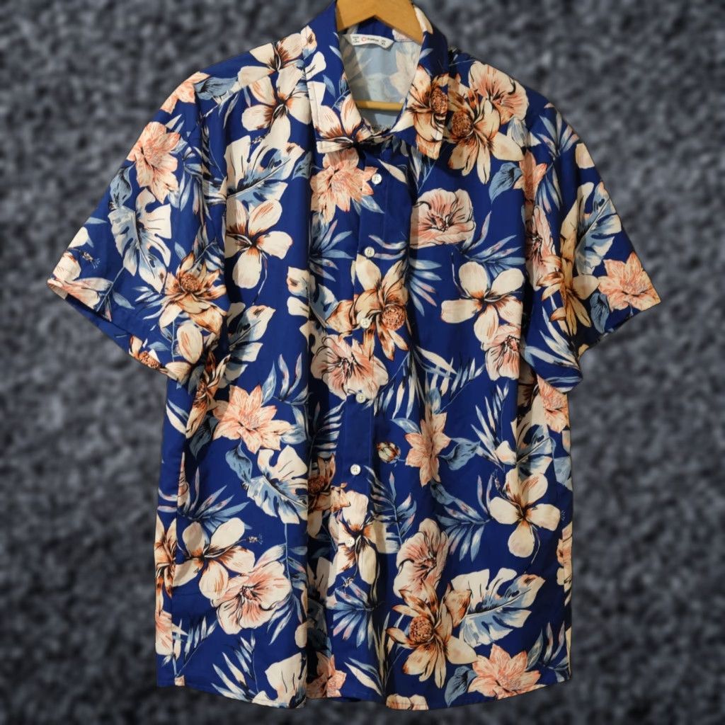 Vintage EUC PatPat Hawaiian Caribbean Tropical Shirt Short Sleeve Mens XL #A19-4 Size US XL / EU 56 / 4 - 1 Thumbnail