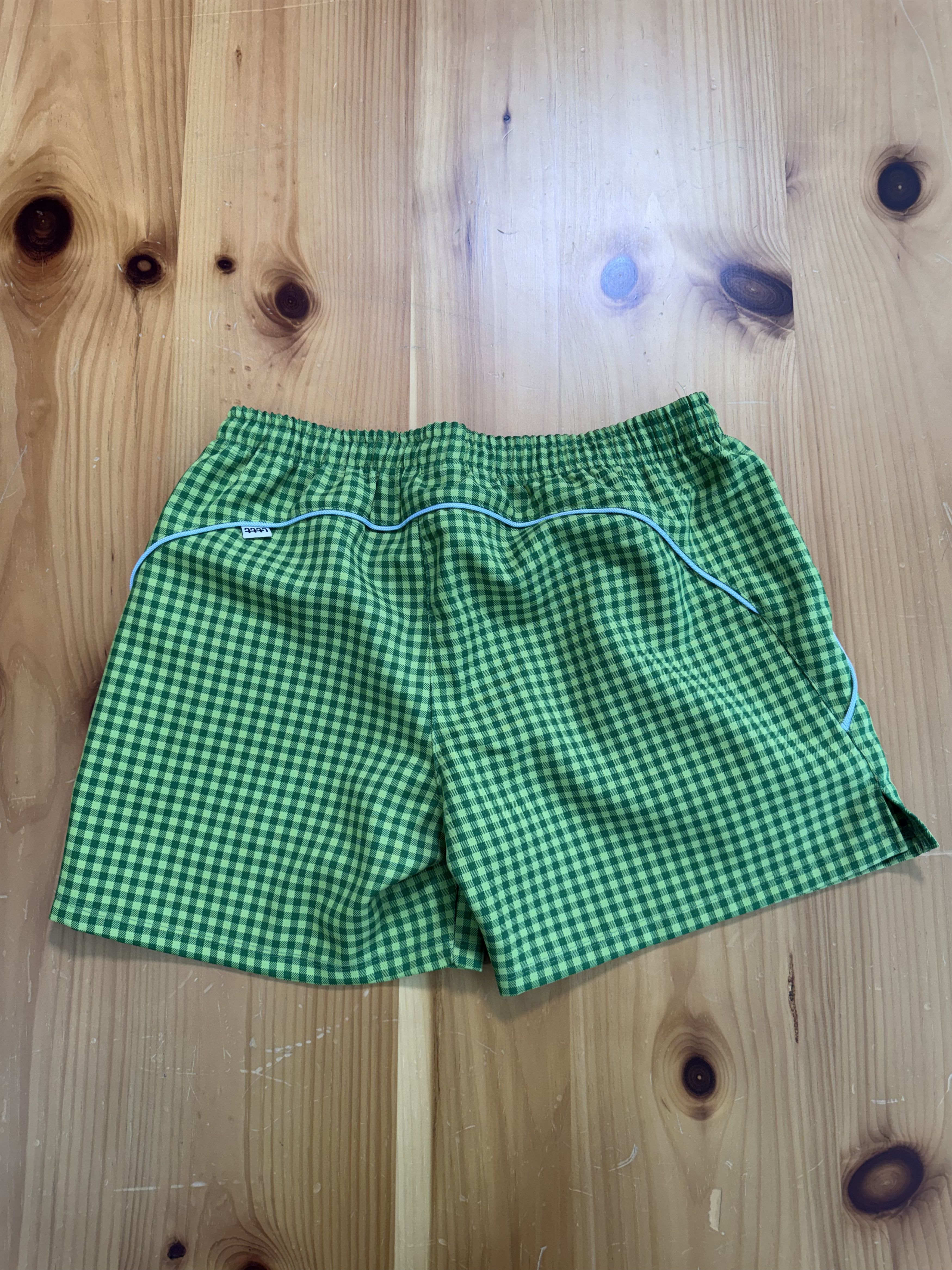 Japanese Brand Little Tokyo LTTT Plaid Checkered Table Tennis Shorts Size US 32 / EU 48 - 5 Thumbnail