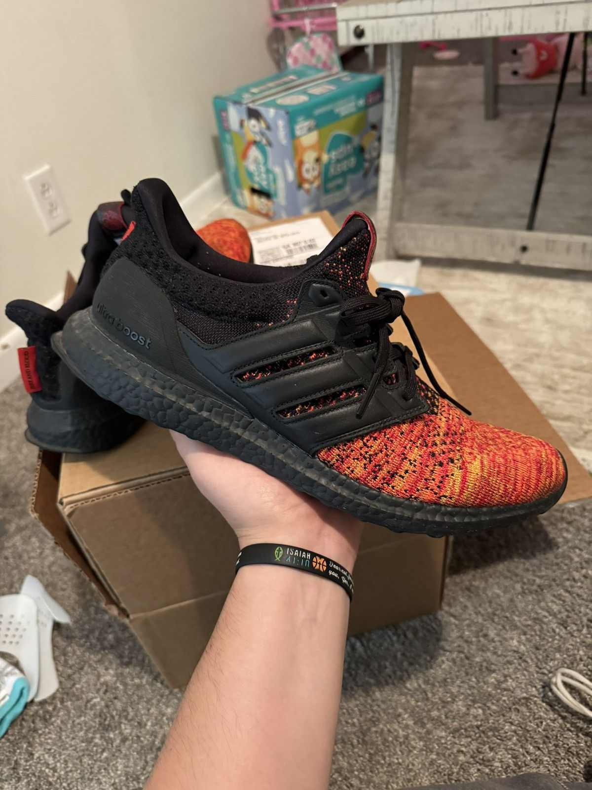 Adidas Adidas ultra boost game of thrones Targaryen size 13 Size US 13 / EU 46 - 7 Thumbnail