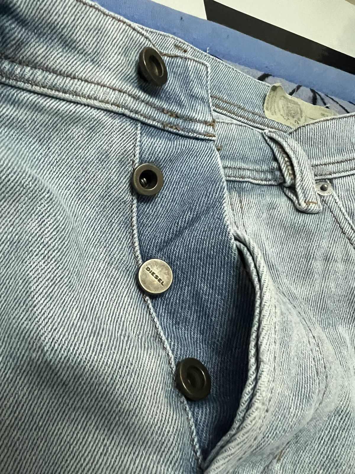 Diesel Diesel Industry - Distressed selvedge jeans Size US 31 - 6 Thumbnail
