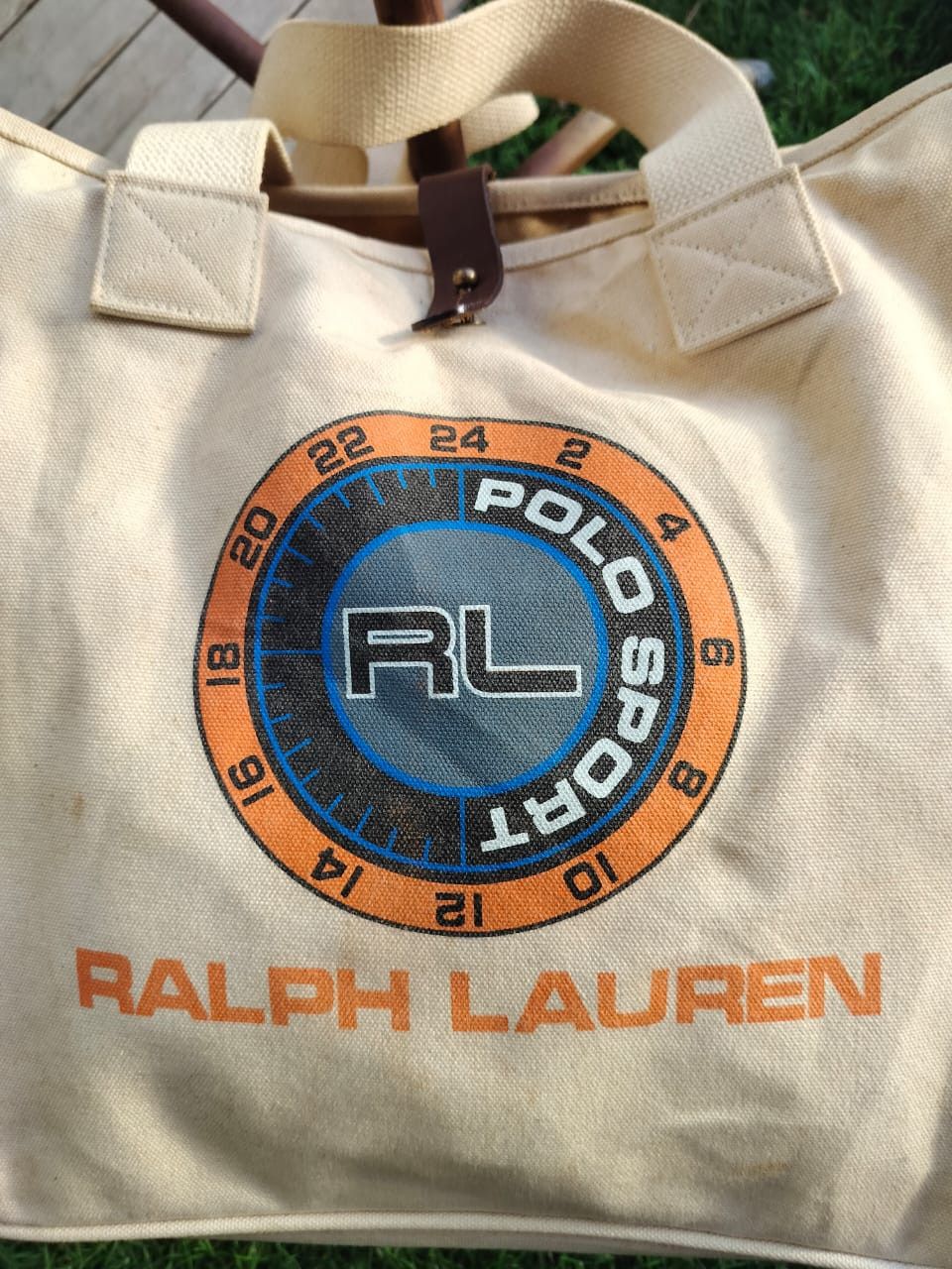 Polo Ralph Lauren Vintage Polo Sport by Polo Ralph Lauren canvas tote bag Size ONE SIZE - 4 Thumbnail