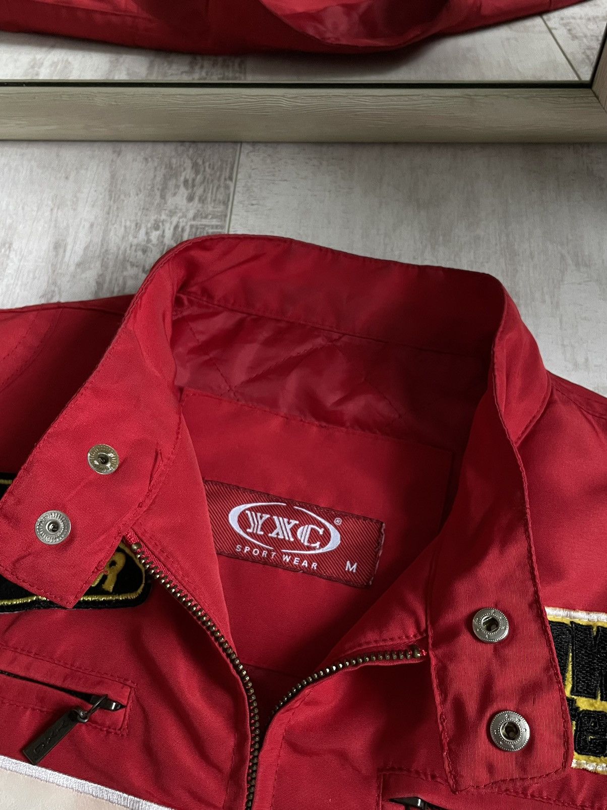 Vintage Vintage 90’s Grand Prix Racing Jacket YXC Power Battaries F1 Size US M / EU 48-50 / 2 - 11 Thumbnail