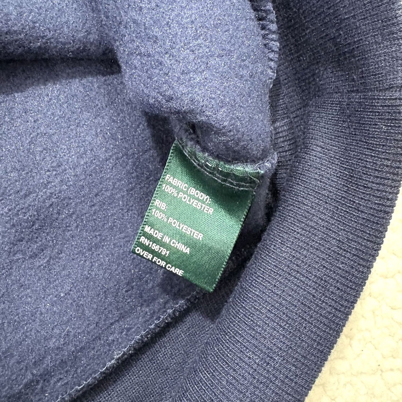 Vintage Arthur Beale AB Crewneck Pocket Pullover Mens M Navy Sweatshirt Size US M / EU 48-50 / 2 - 3 Thumbnail