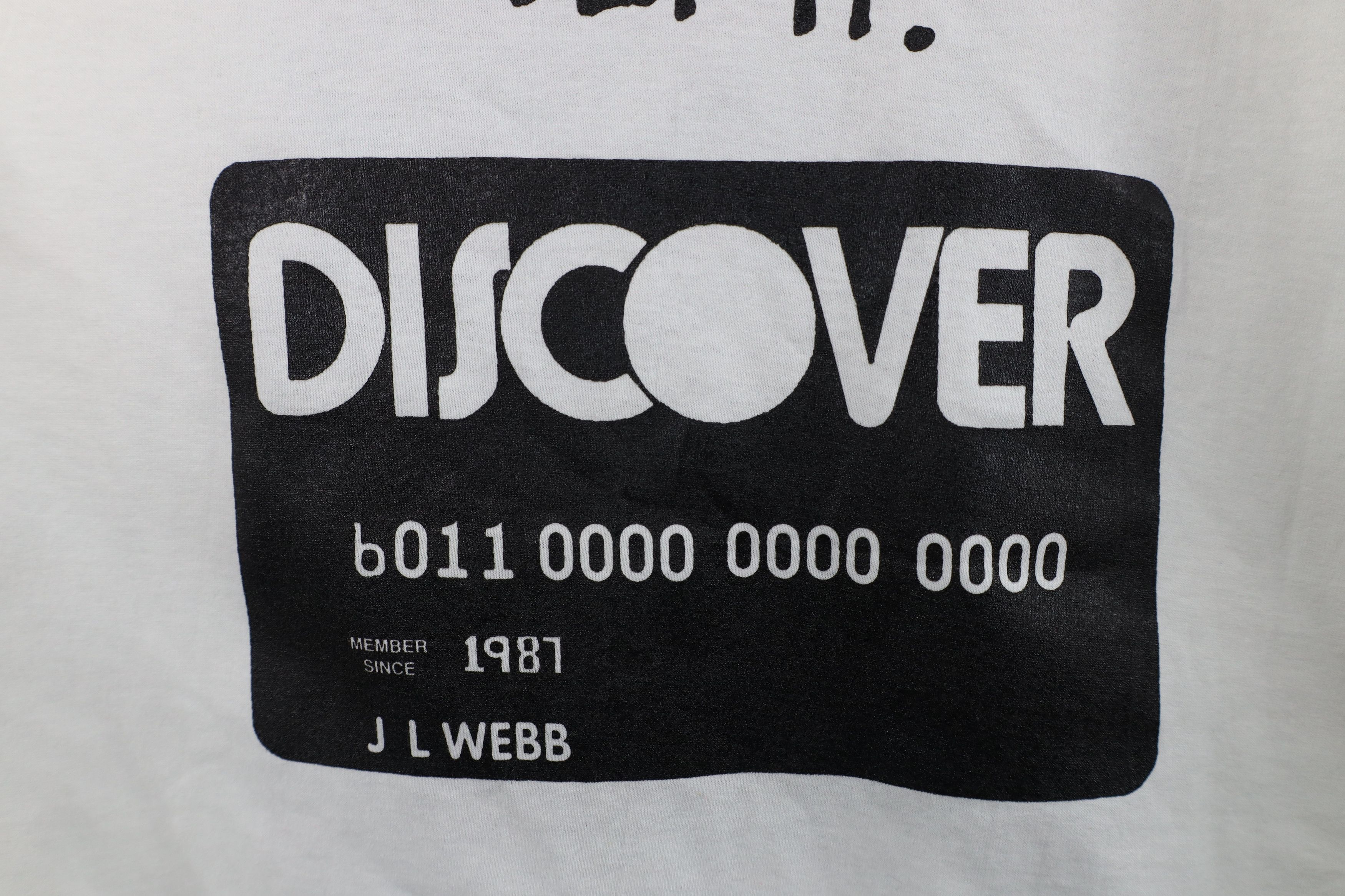 Vintage Vintage 90s Streetwear Card Life Without It Bites T-Shirt Size US XL / EU 56 / 4 - 9 Thumbnail