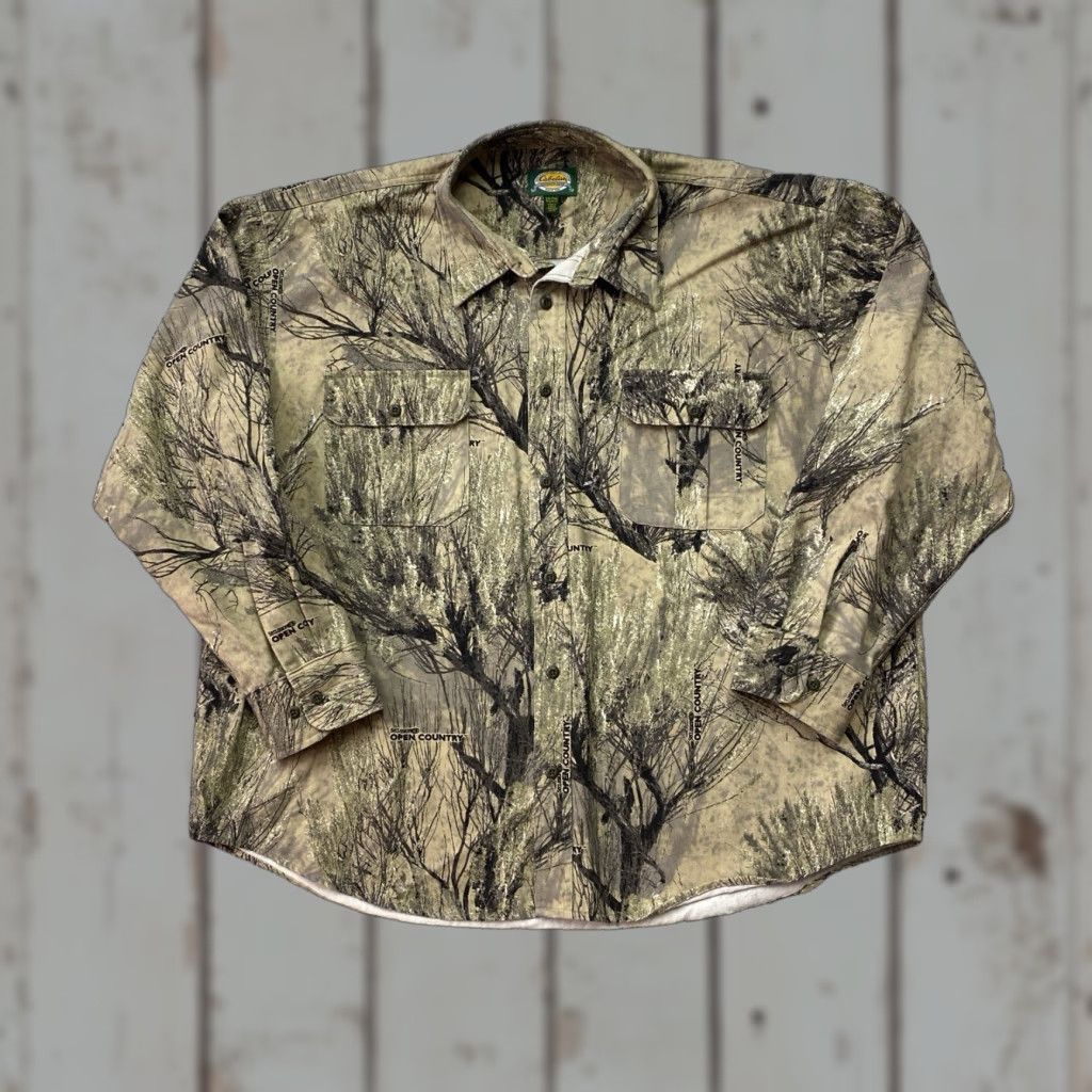 Vintage VINTAGE Cabela's Shirt Mens 2XL Camo Heavyweight Long Sleeve Button Up Shirt Size US XXL / EU 58 / 5 - 1 Thumbnail