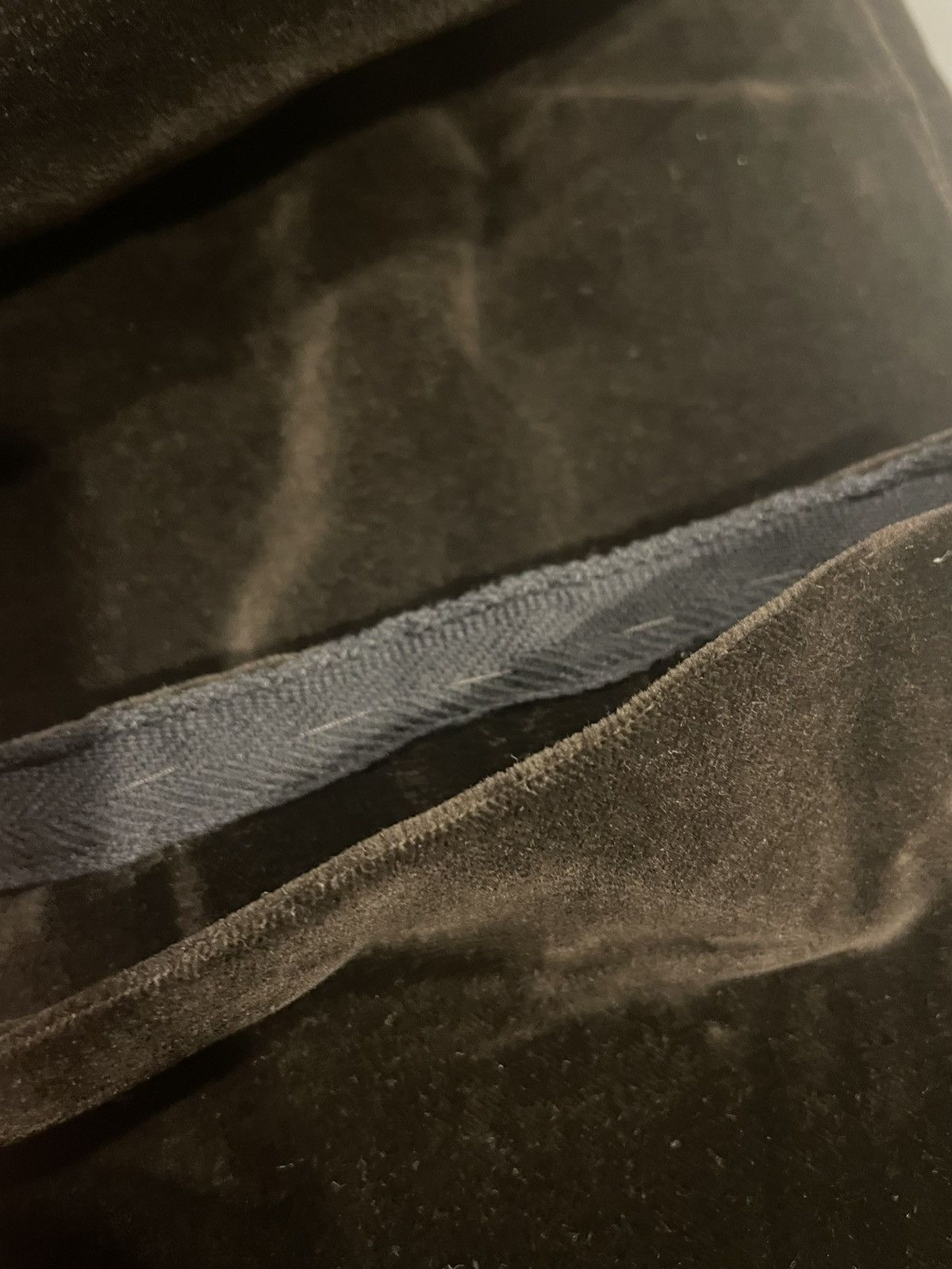 Hermes Hermes brown velvet. Size US 34 / EU 50 - 6 Thumbnail