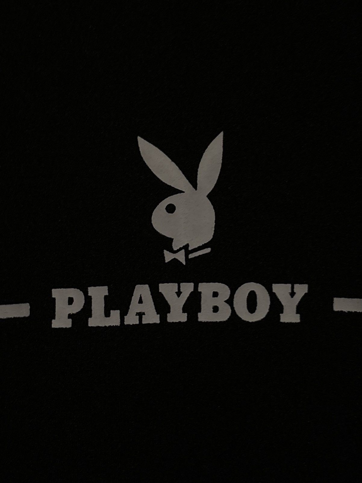 Playboy Playboy Bunny Hefner Long Sleeve Black Sweatshirt Size Large Size US L / EU 52-54 / 3 - 3 Thumbnail