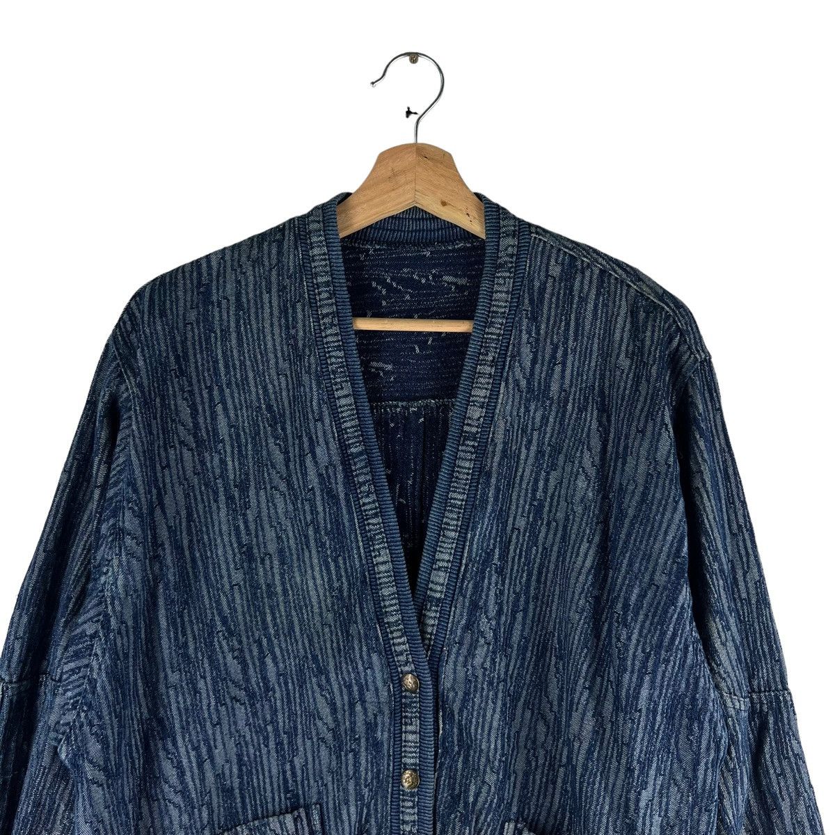 Japanese Brand 🔥VINTAGE INDIGO SISOKO BOMBER JACKET INSPIRE KAPITAL JAPAN Size US M / EU 48-50 / 2 - 2 Thumbnail