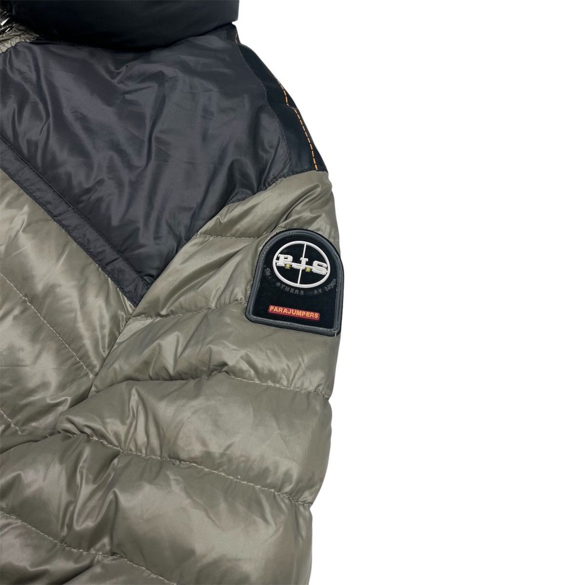 Parajumpers Parajumpers Light Puffer Jacket Streetwear Avant Garde Green Size US XL / EU 56 / 4 - 4 Thumbnail
