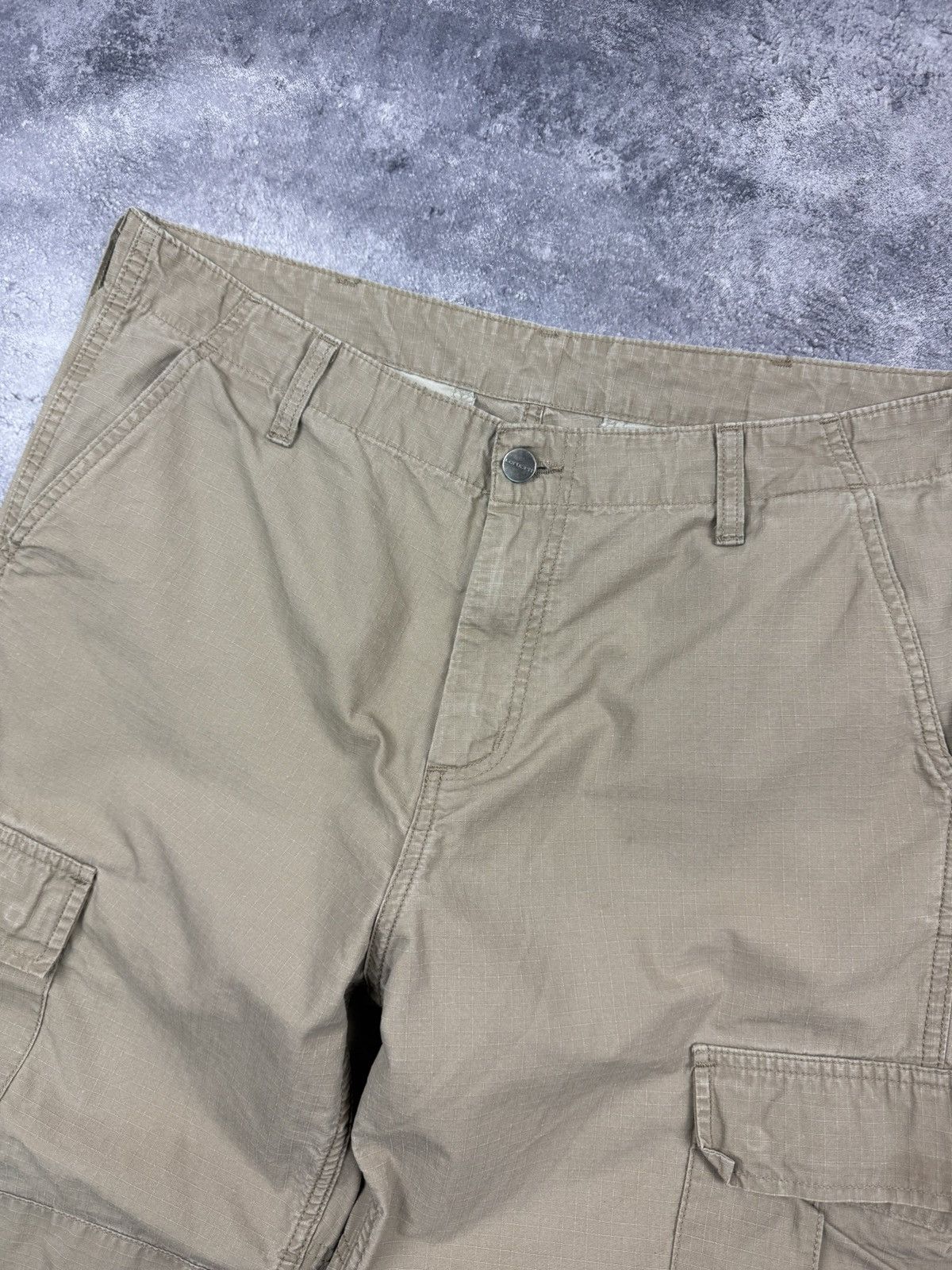 Carhartt Vintage Carhartt Cargo Pants Beige Work Regular Baggy Y2K Size US 34 / EU 50 - 17 Thumbnail