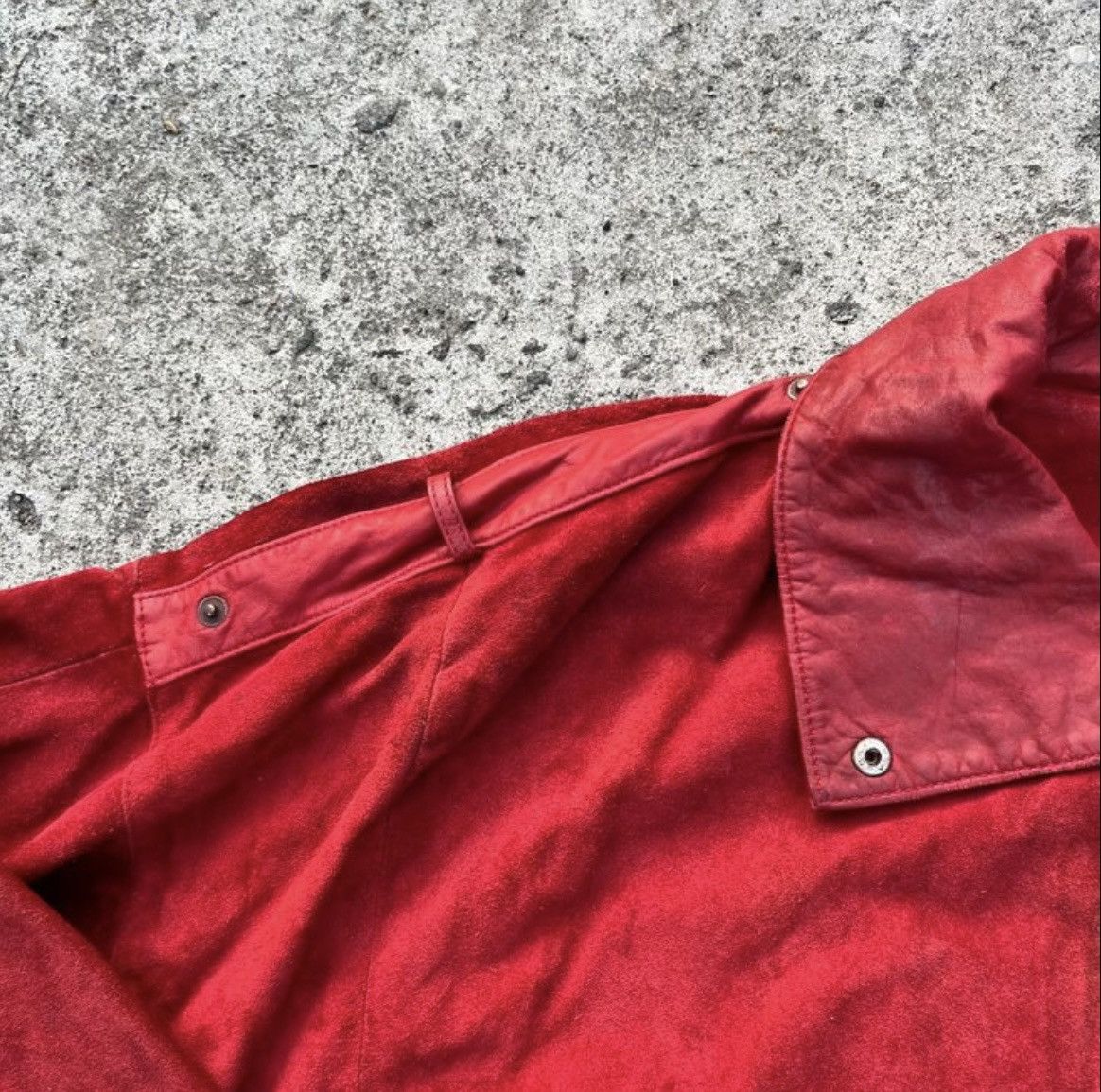 Vintage Red Leather Jacket Vintage Size US L / EU 52-54 / 3 - 7 Thumbnail