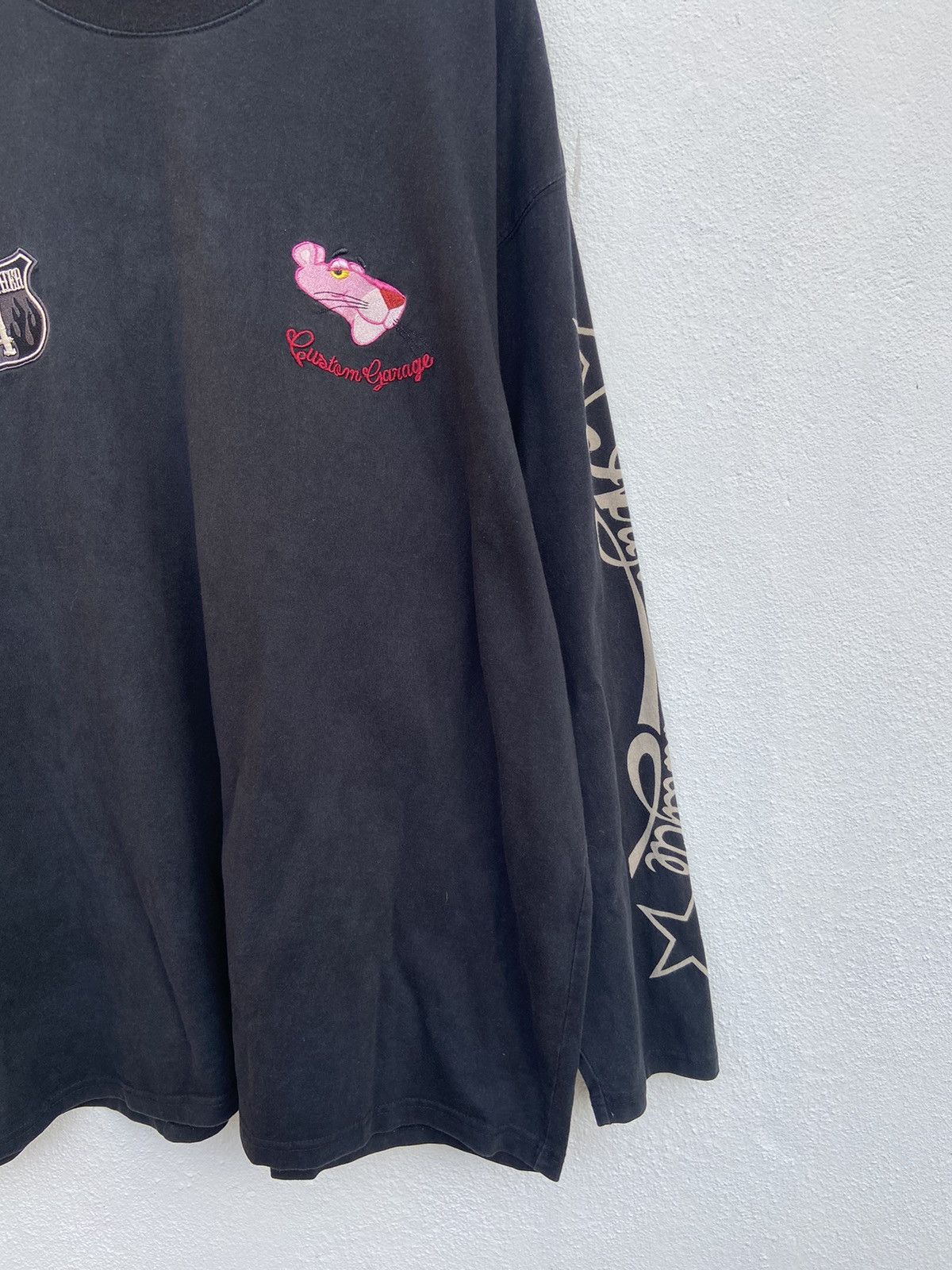 Flagstuff 🔥 Rare Pink Panther X Flaggstaff t shirt long sleeve Size US XL / EU 56 / 4 - 8 Thumbnail
