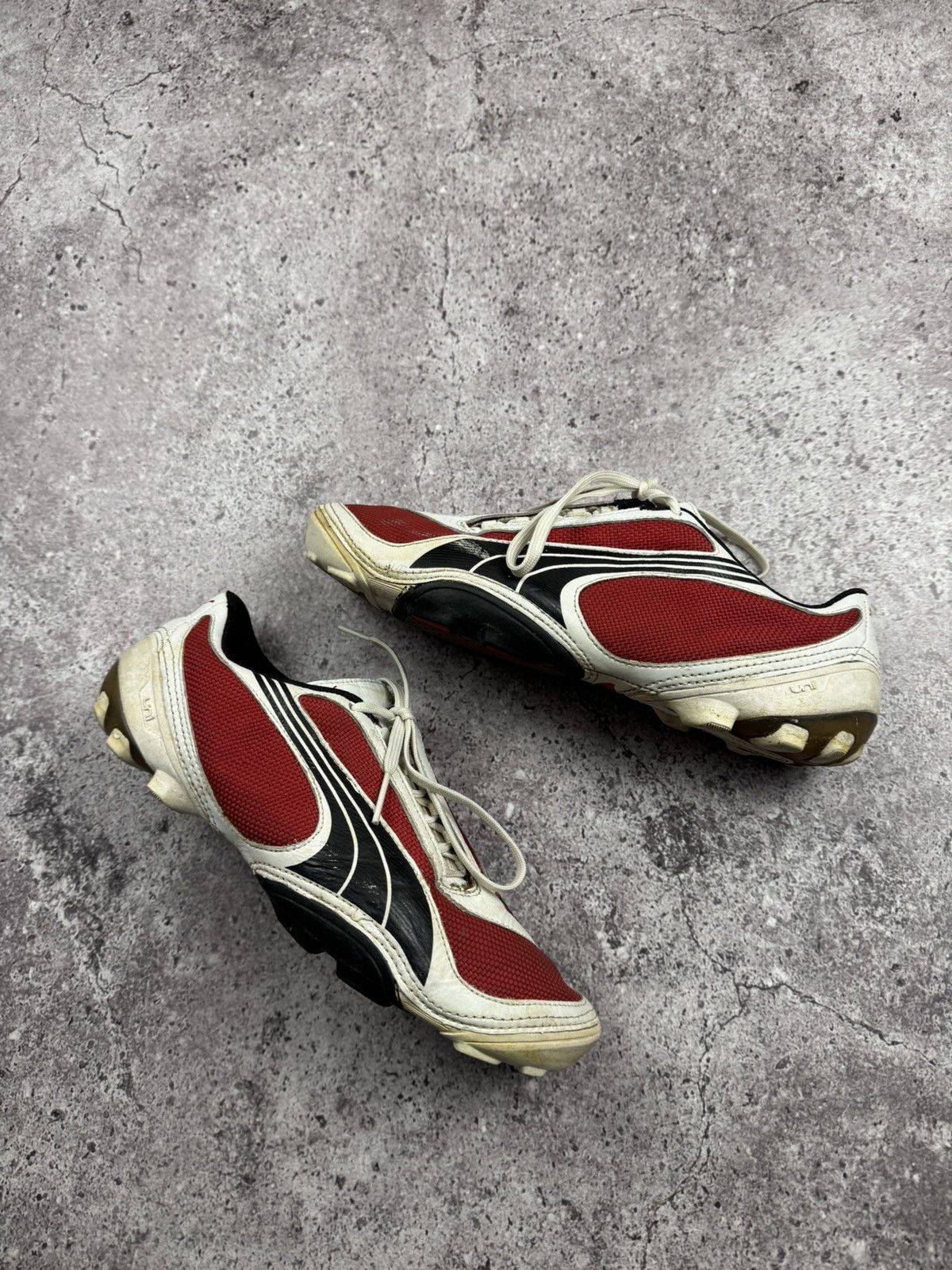 Maison MIHARA YASUHIRO × Puma Vintage 2000 Archive Puma V1.08 Soccer Football Bloke Cleats Size US 9 / EU 42 - 3 Thumbnail