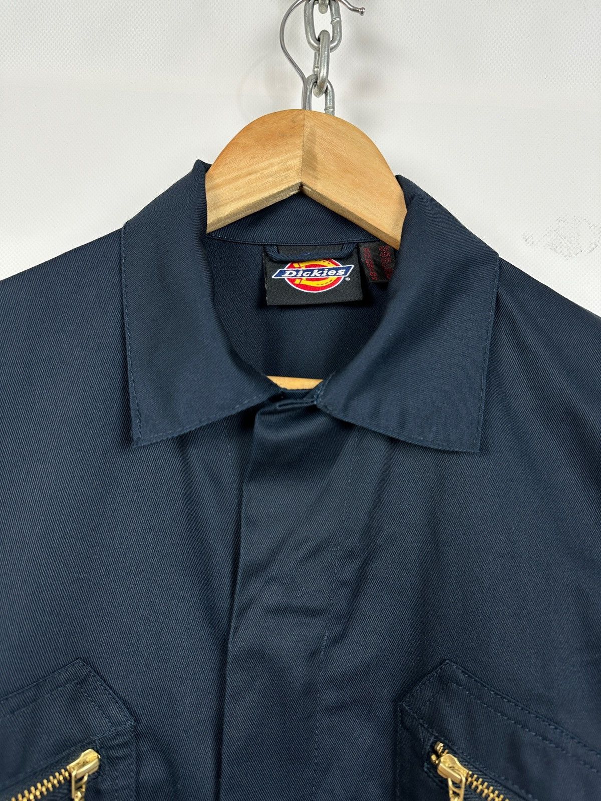 Dickies Vintage Dickies Navy Blue Coverall Overall Workers Jumpsuit Size US 32 / EU 48 - 11 Thumbnail