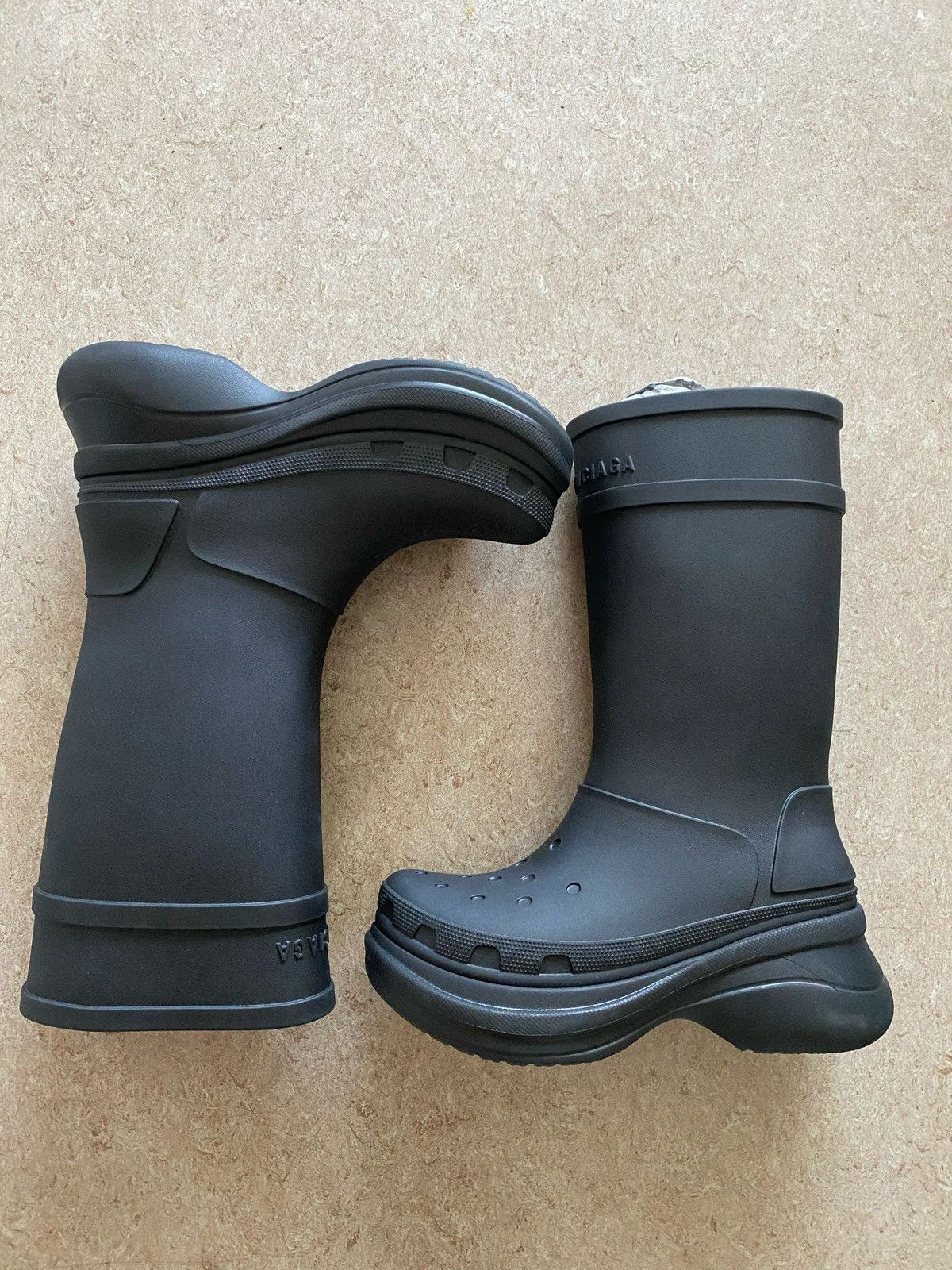 Brandnew* Balenciaga Black Croc Boots