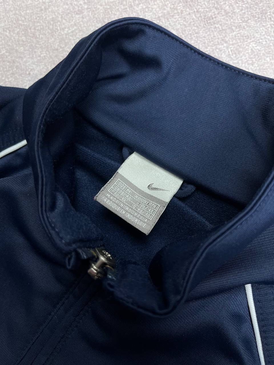 Nike × Vintage Vintage Nike Swoosh Boxy Olympic Zip Jacket Y2K M Size US M / EU 48-50 / 2 - 4 Thumbnail