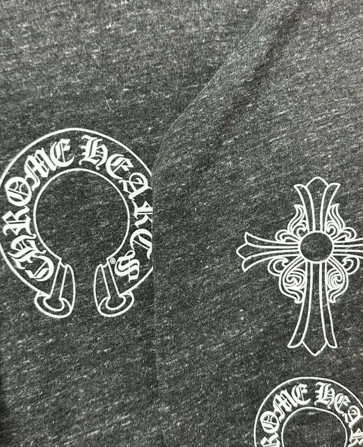 Chrome Hearts Multi Logo Zip-Up Hoodie / Grey Size US L / EU 52-54 / 3 - 6 Thumbnail