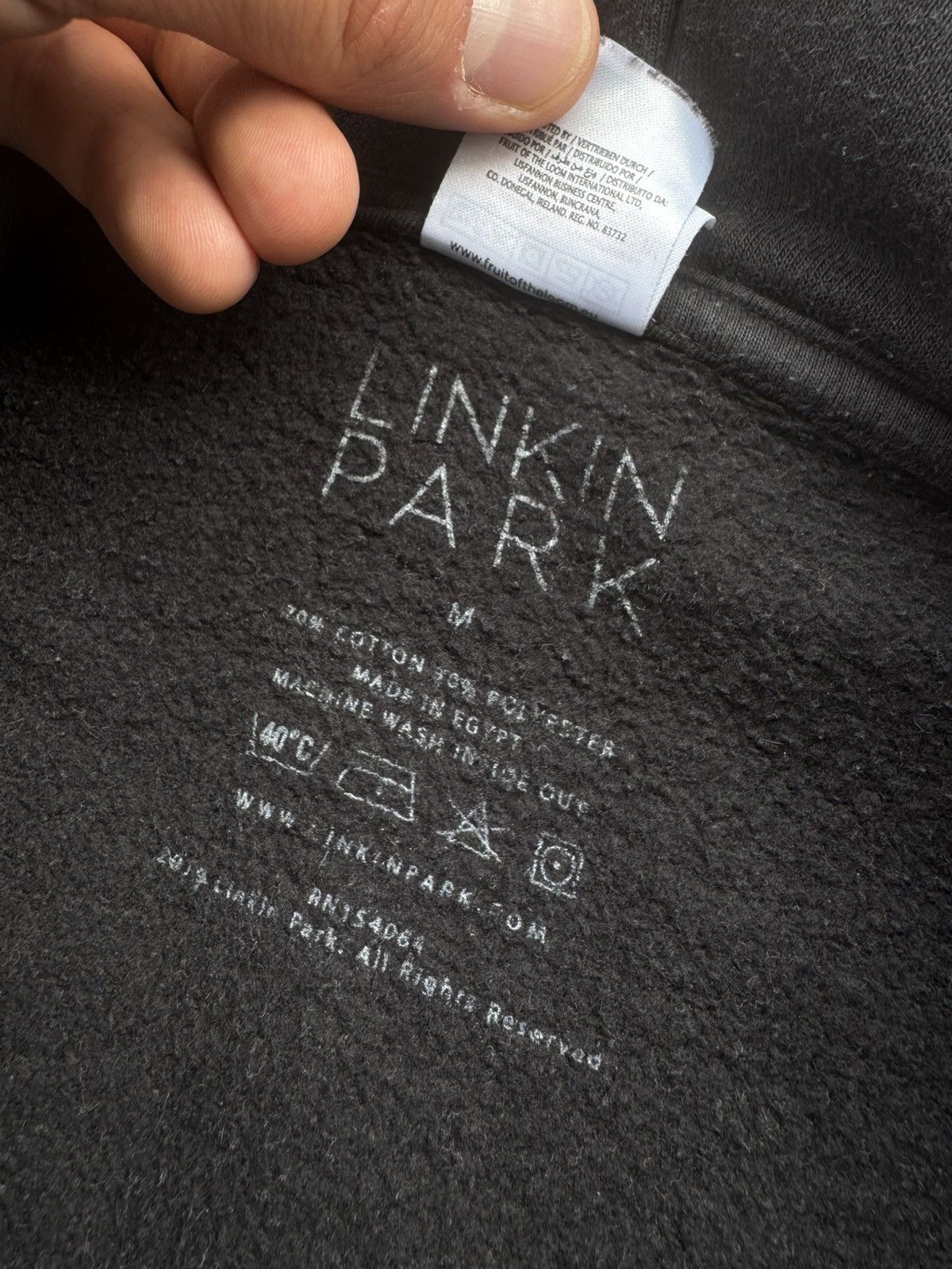 Band Tees 00s Linkin park Meteora Zip hoodie rare band vintage Size US M / EU 48-50 / 2 - 6 Thumbnail